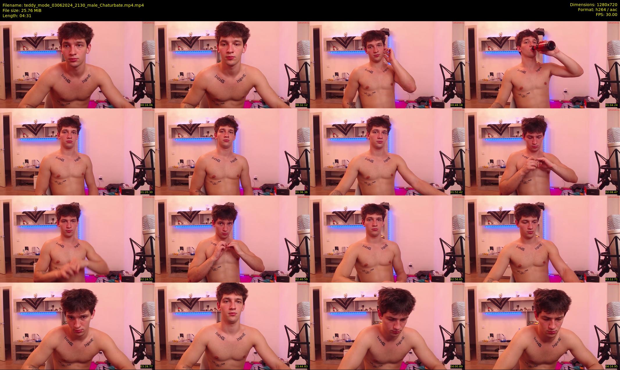 teddy_mode — 5 minute Chaturbate couple cam show recording, 720p, Jun 3, 2024