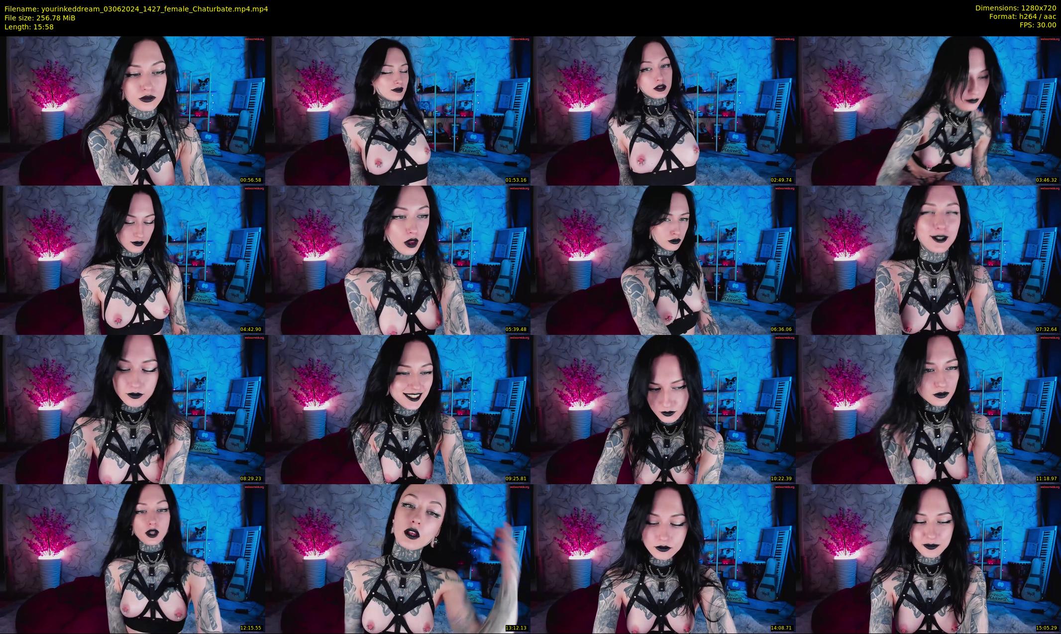 yourinkeddream — 16 minute Chaturbate couple cam show recording, 720p, Jun 3, 2024