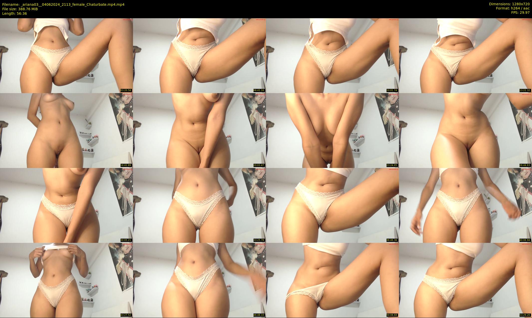 _ariana03_ — 57 minute Chaturbate female cam show recording, 720p, Jun 4, 2024