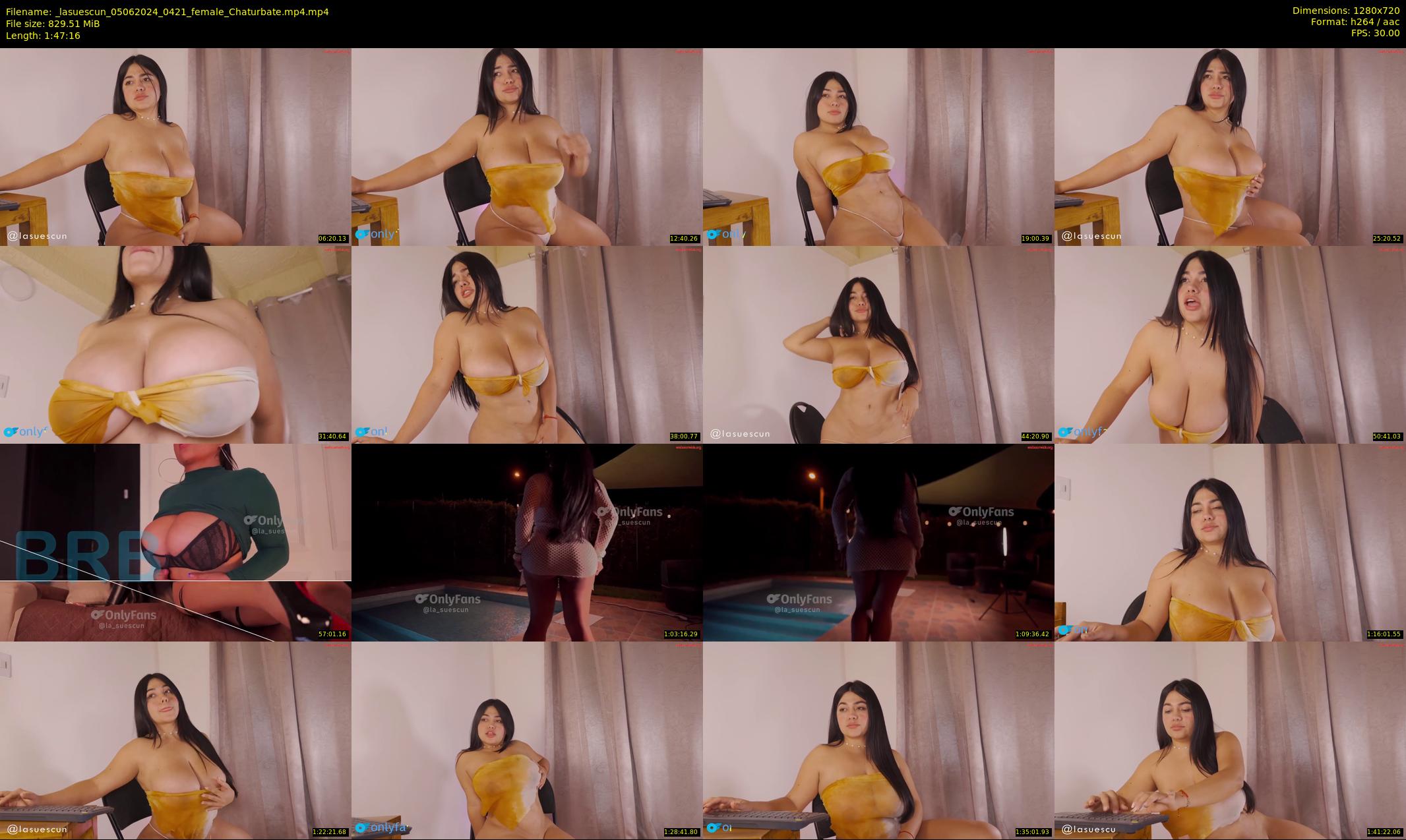 _lasuescun — 108 minute Chaturbate female cam show recording, 720p, Jun 5, 2024