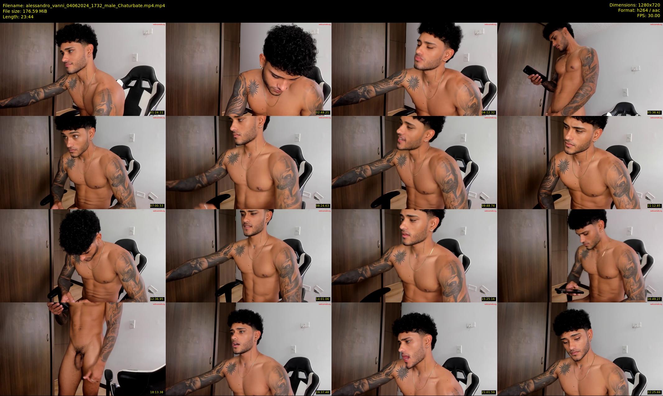 alessandro_vanni — 24 minute Chaturbate male cam show recording, 720p, Jun 4, 2024