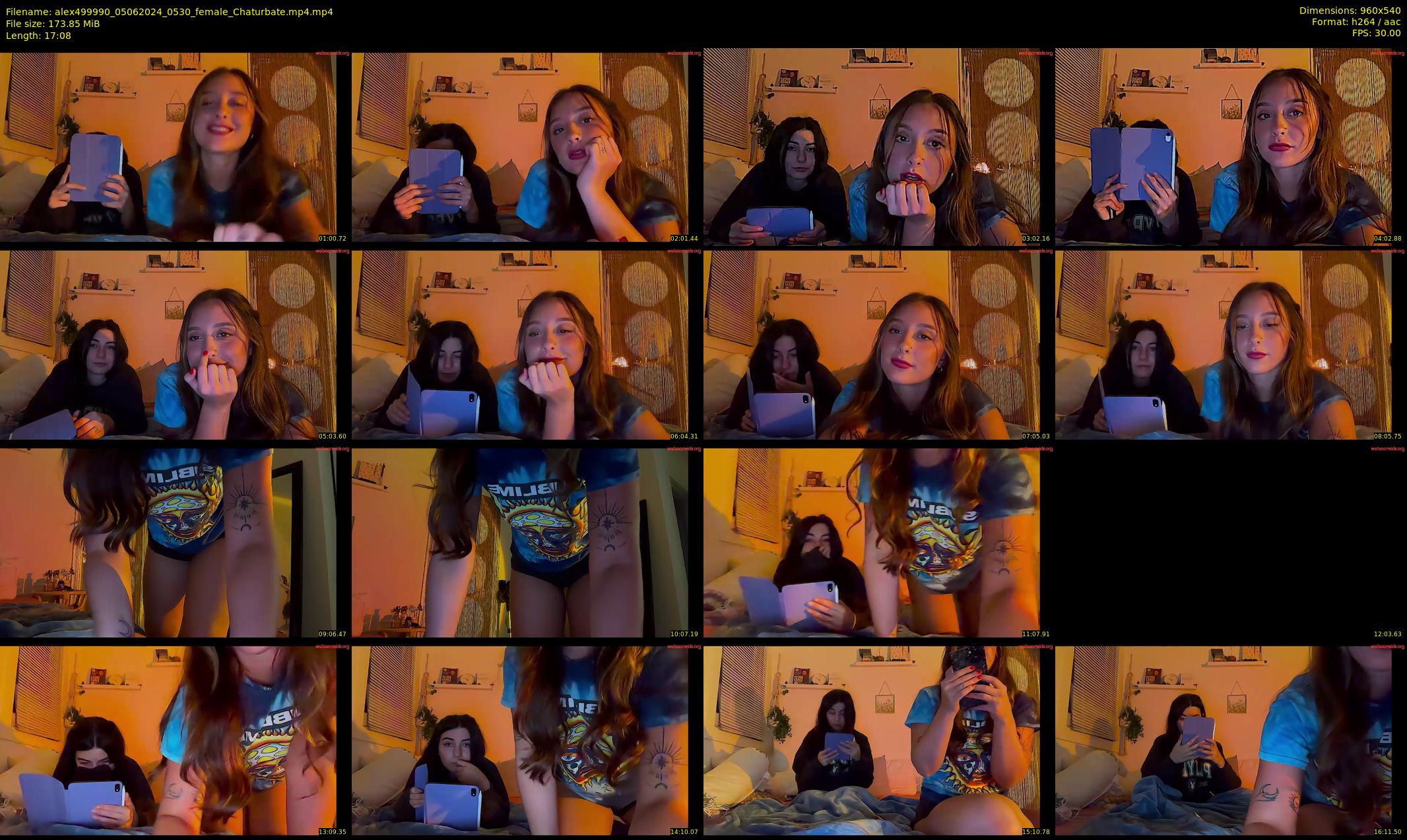 alex499990 — 18 minute Chaturbate female cam show recording, 480p, Jun 5, 2024