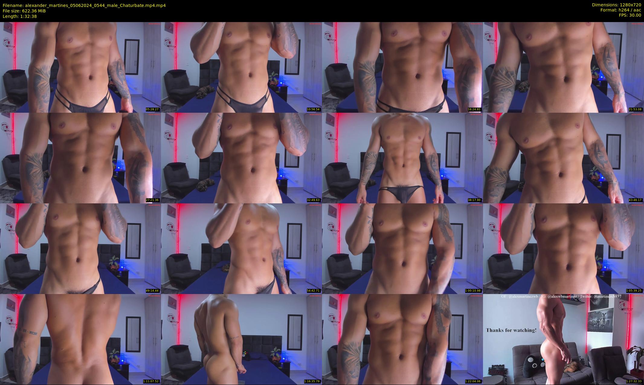 alexander_martines — 93 minute Chaturbate male cam show recording, 720p, Jun 5, 2024