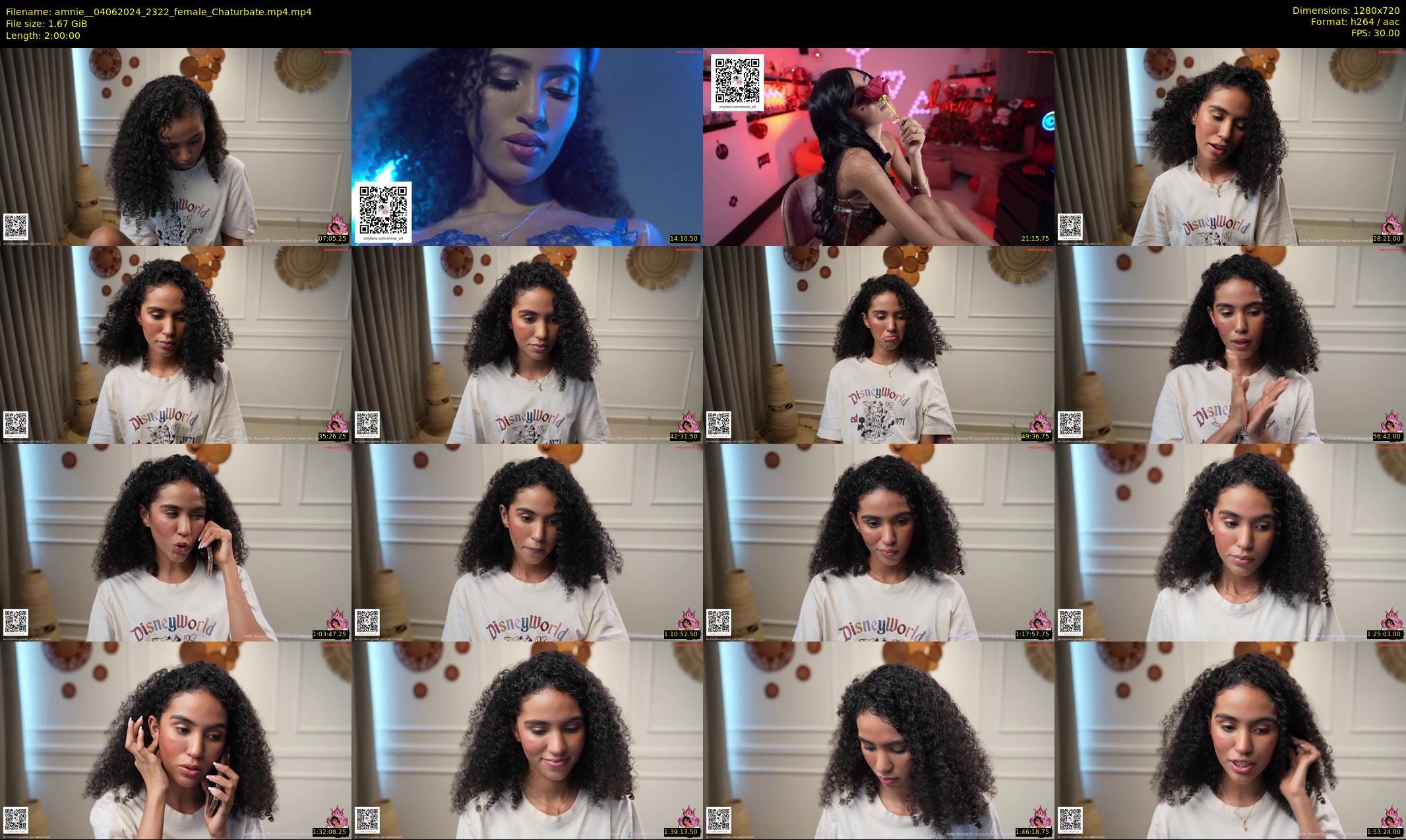amnie_ — 120 minute Chaturbate female cam show recording, 720p, Jun 4, 2024