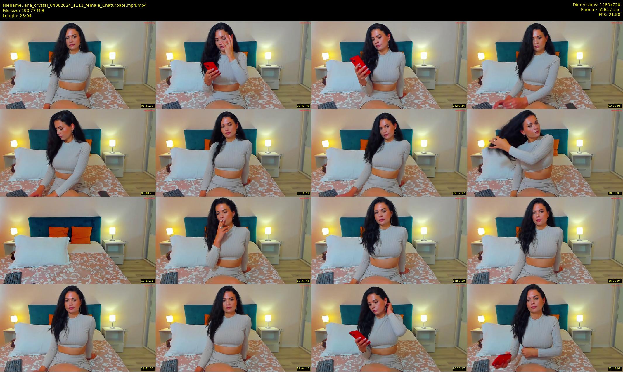ana_crystal — 24 minute Chaturbate female cam show recording, 720p, Jun 4, 2024