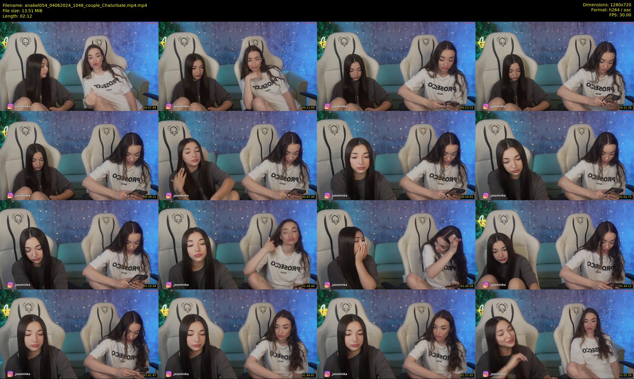anabel054 — 3 minute Chaturbate female cam show recording, 720p, Jun 4, 2024