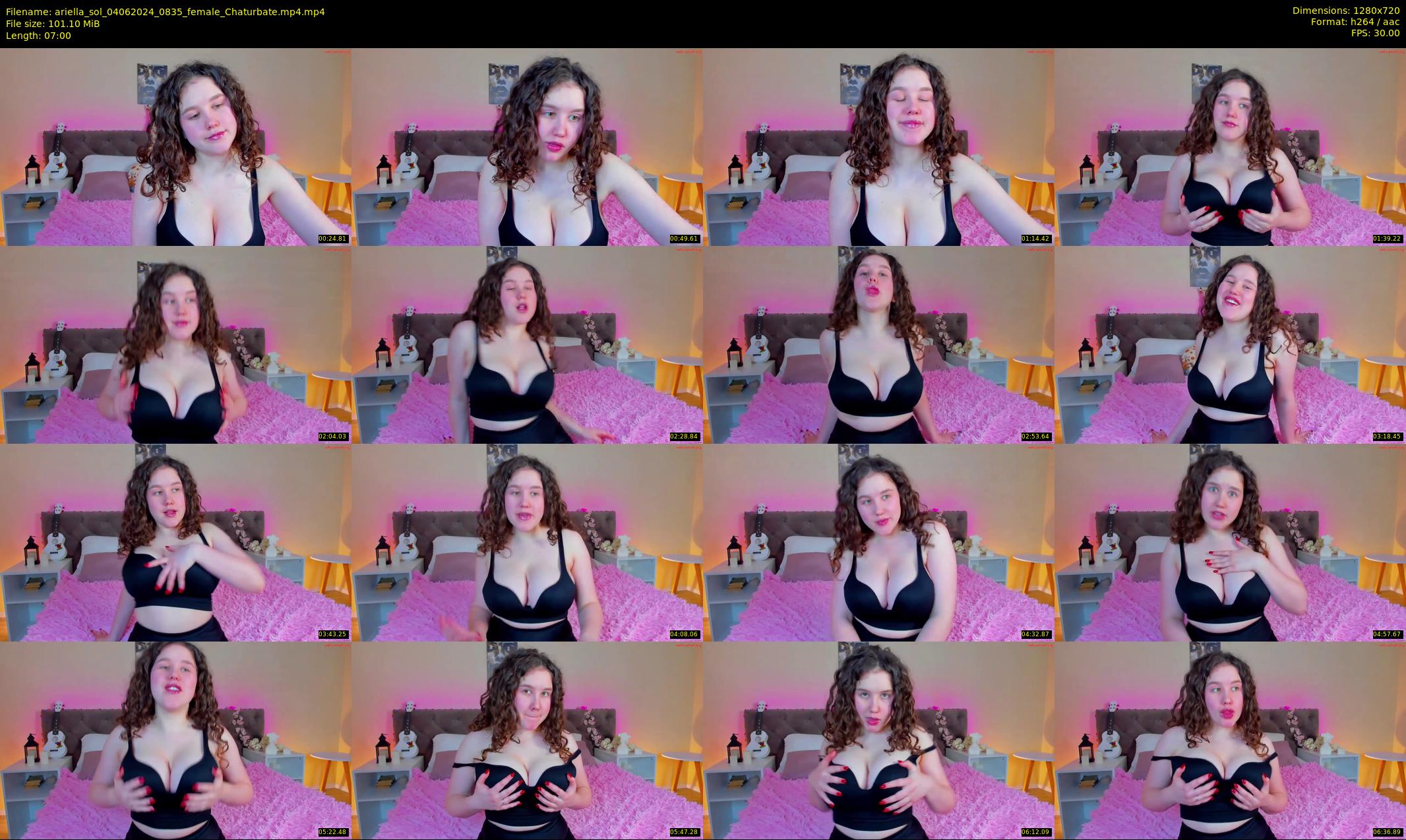 ariella_sol — 7 minute Chaturbate female cam show recording, 720p, Jun 4, 2024