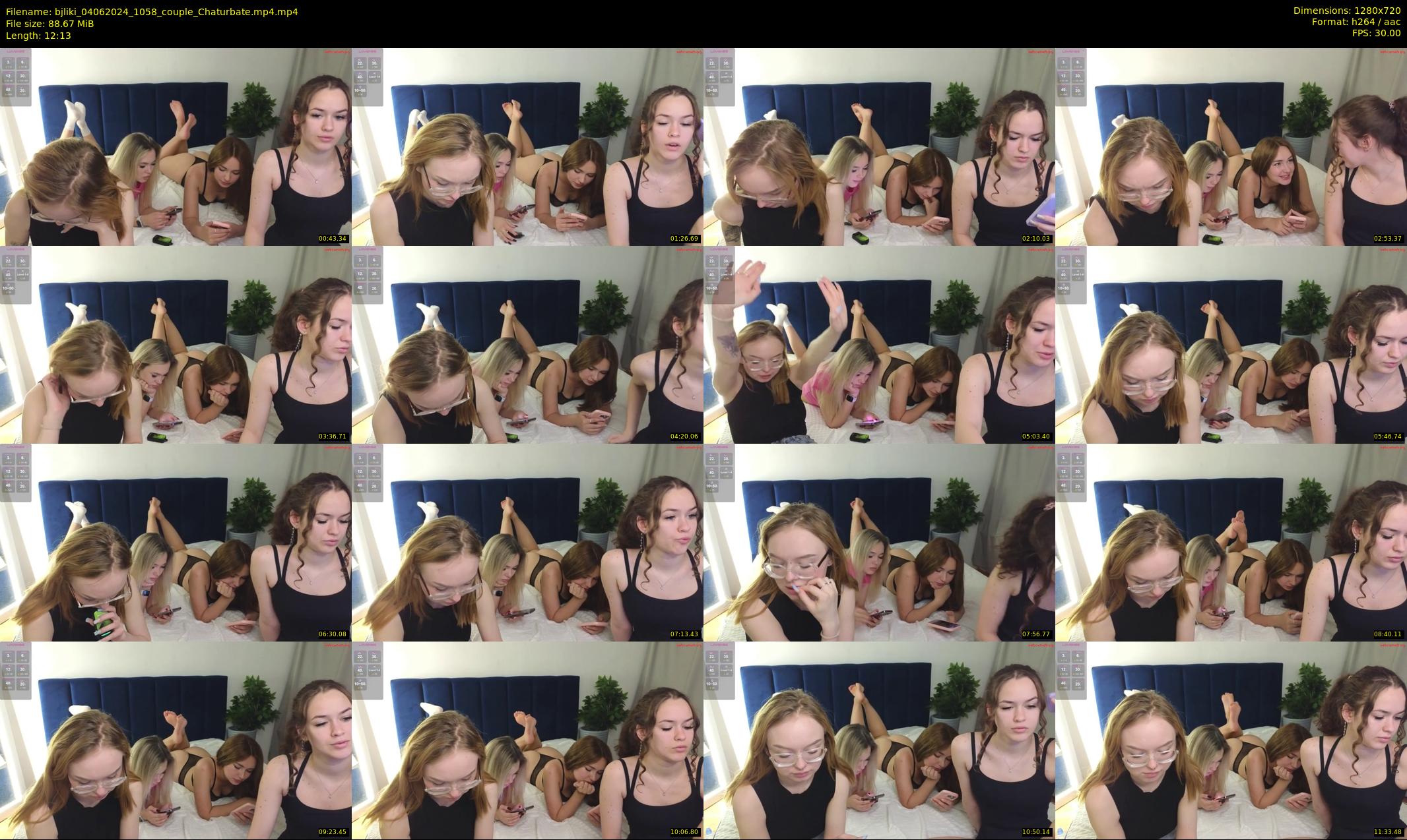 bjliki — 13 minute Chaturbate couple cam show recording, 720p, Jun 4, 2024