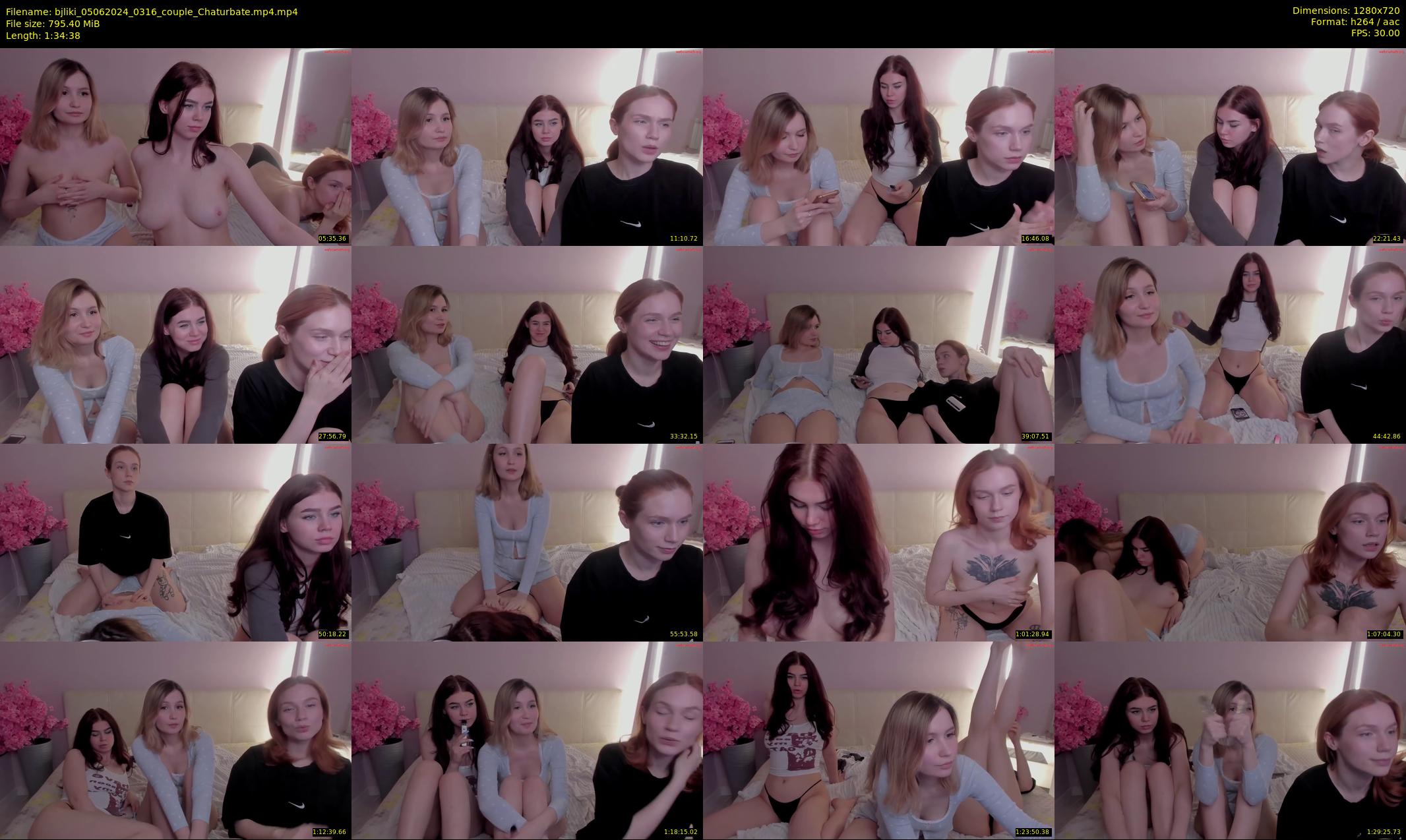 bjliki — 95 minute Chaturbate couple cam show recording, 720p, Jun 5, 2024