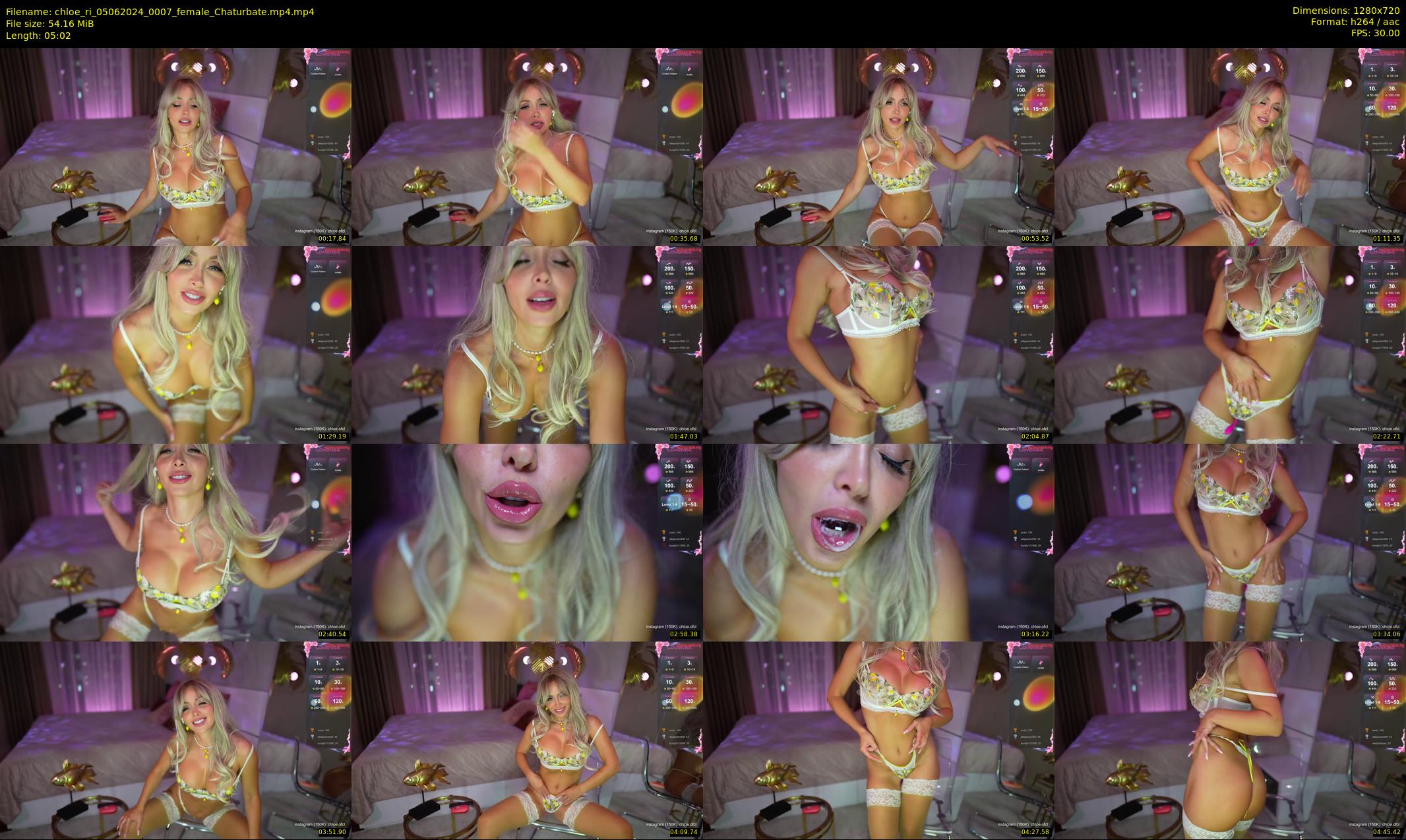 chloe_ri — 6 minute Chaturbate female cam show recording, 720p, Jun 5, 2024