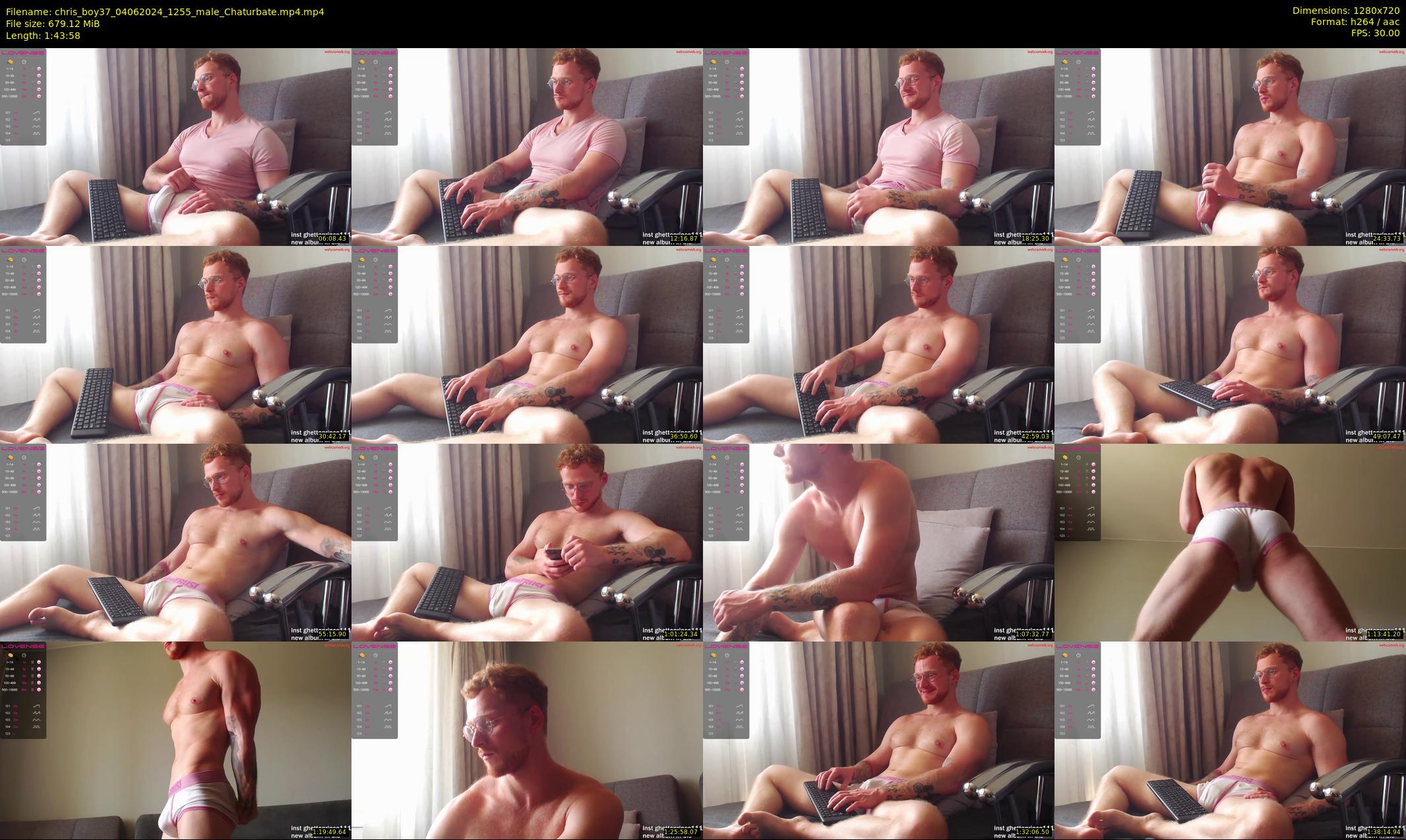 chris_boy37 — 104 minute Chaturbate male cam show recording, 720p, Jun 4, 2024