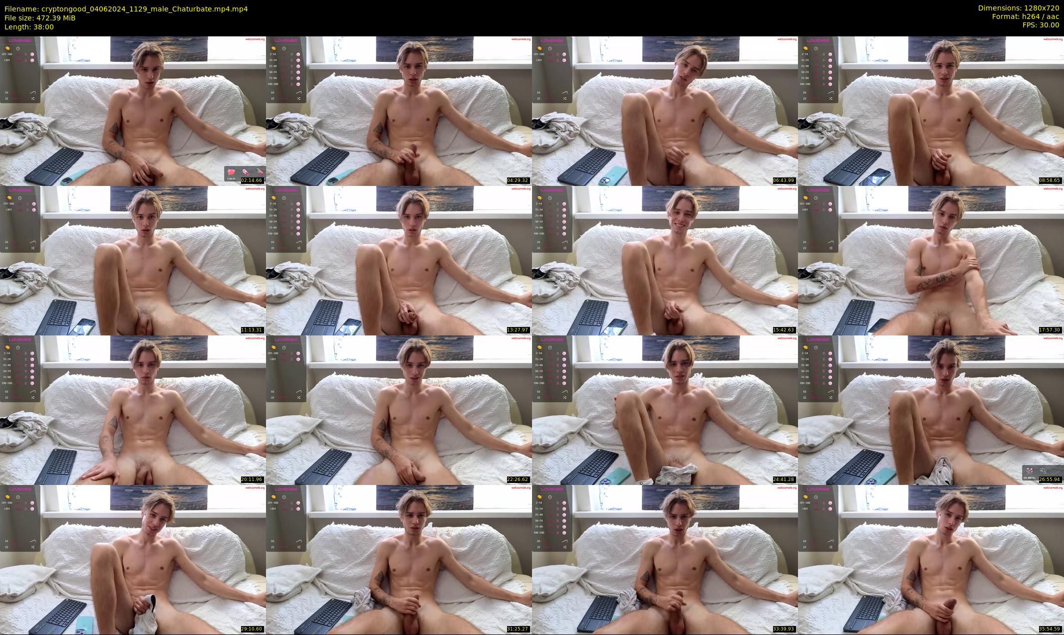 cryptongood — 38 minute Chaturbate male cam show recording, 720p, Jun 4, 2024