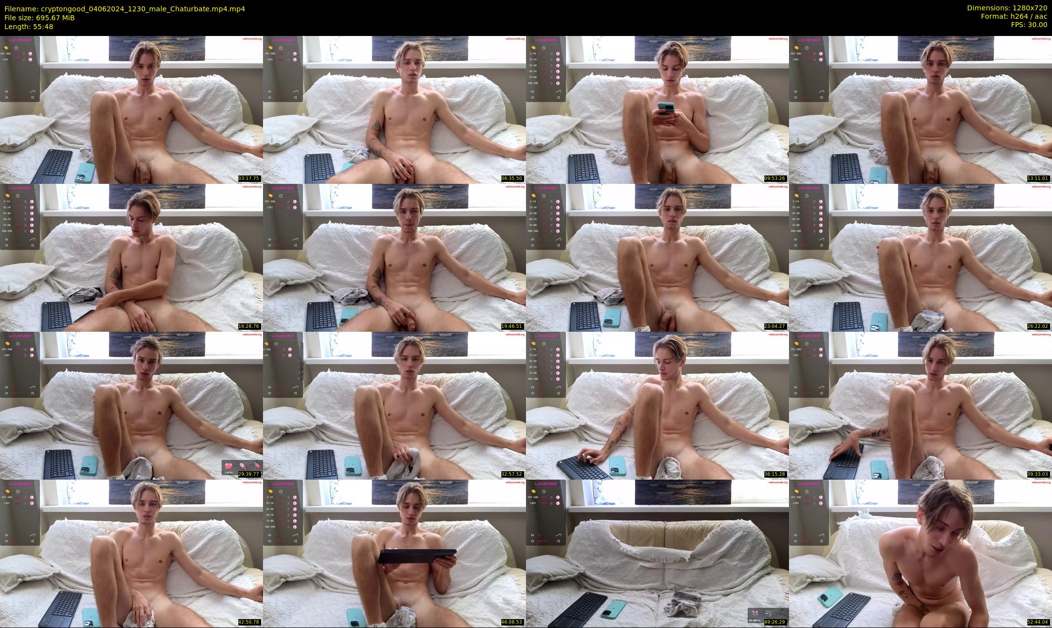 cryptongood — 56 minute Chaturbate male cam show recording, 720p, Jun 4, 2024