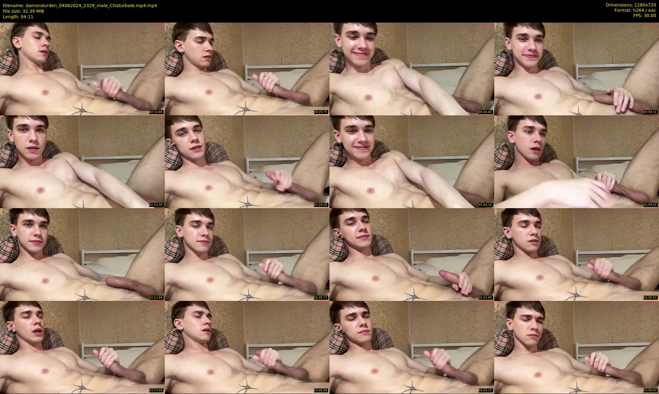 damondurden — 5 minute Chaturbate male cam show recording, 720p, Jun 4, 2024