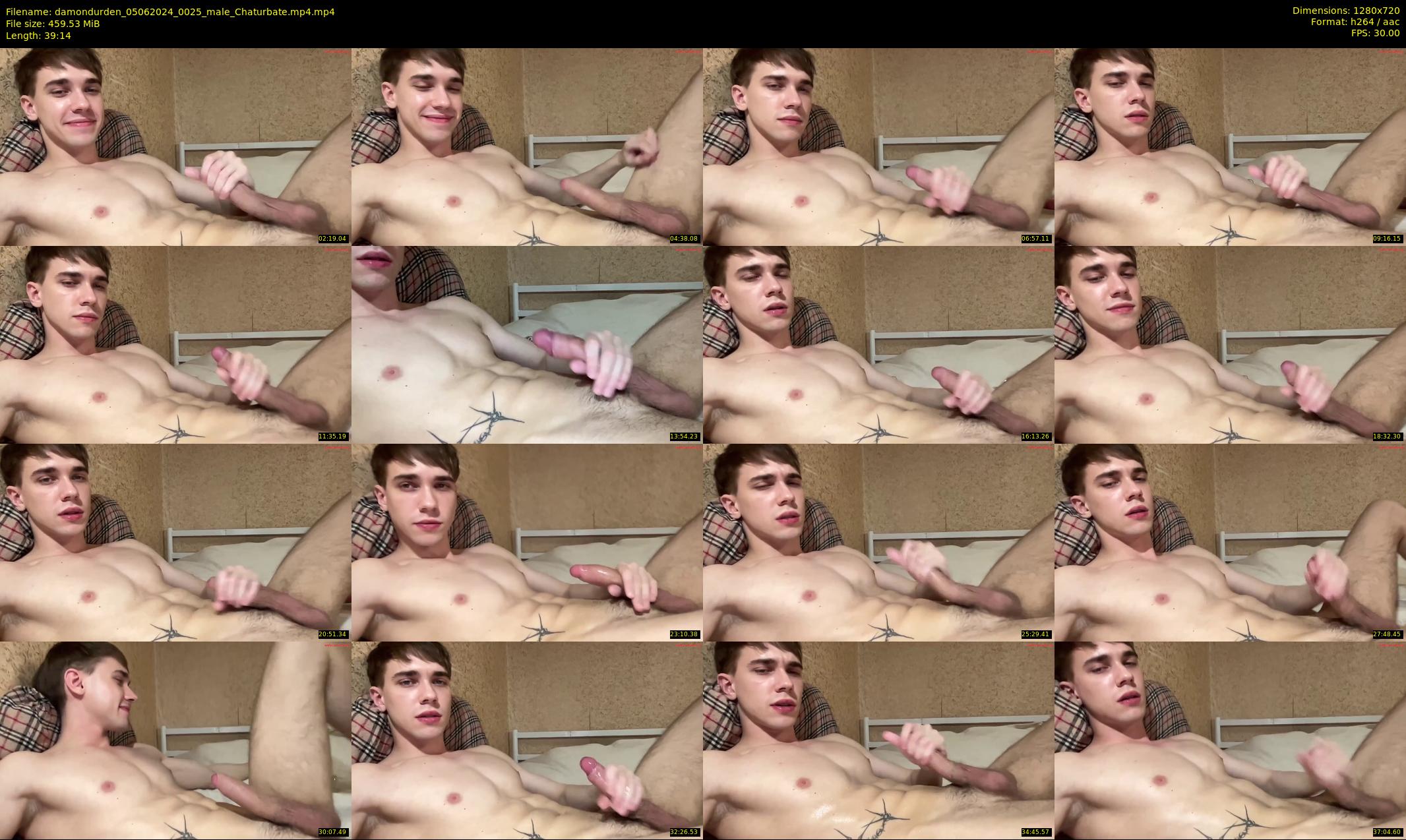 damondurden — 40 minute Chaturbate male cam show recording, 720p, Jun 5, 2024