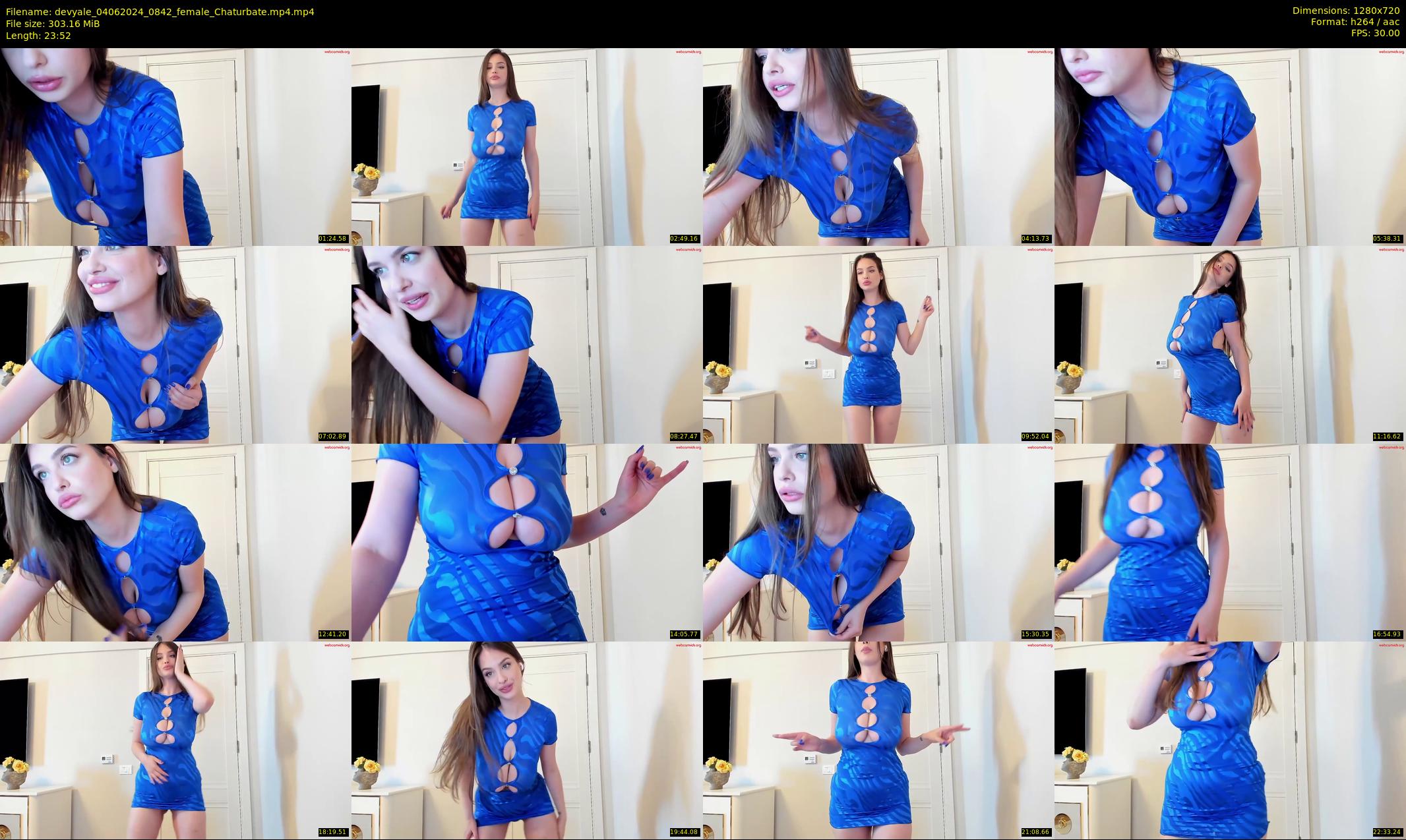 devyale — 24 minute Chaturbate female cam show recording, 720p, Jun 4, 2024