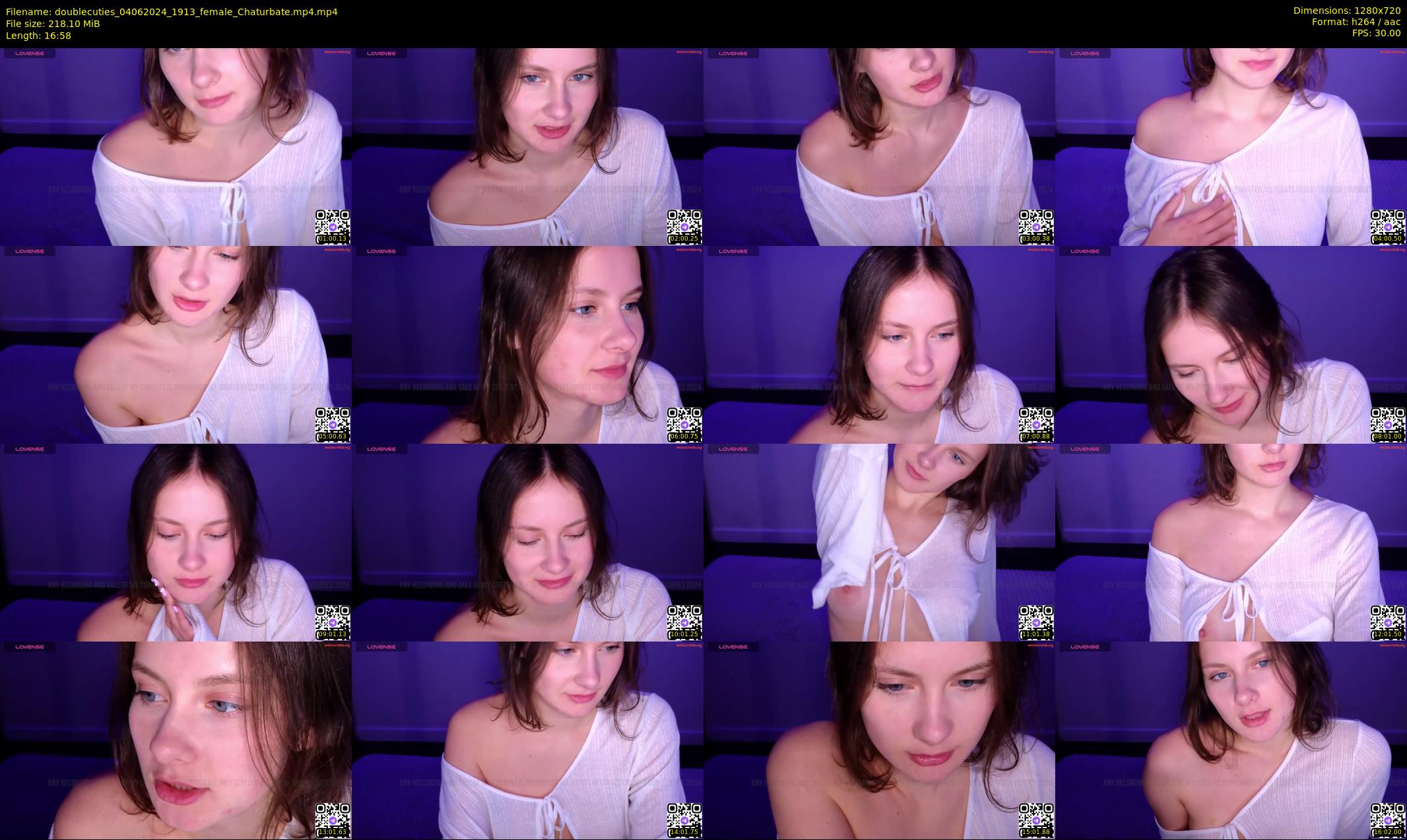 doublecuties — 17 minute Chaturbate couple cam show recording, 720p, Jun 4, 2024