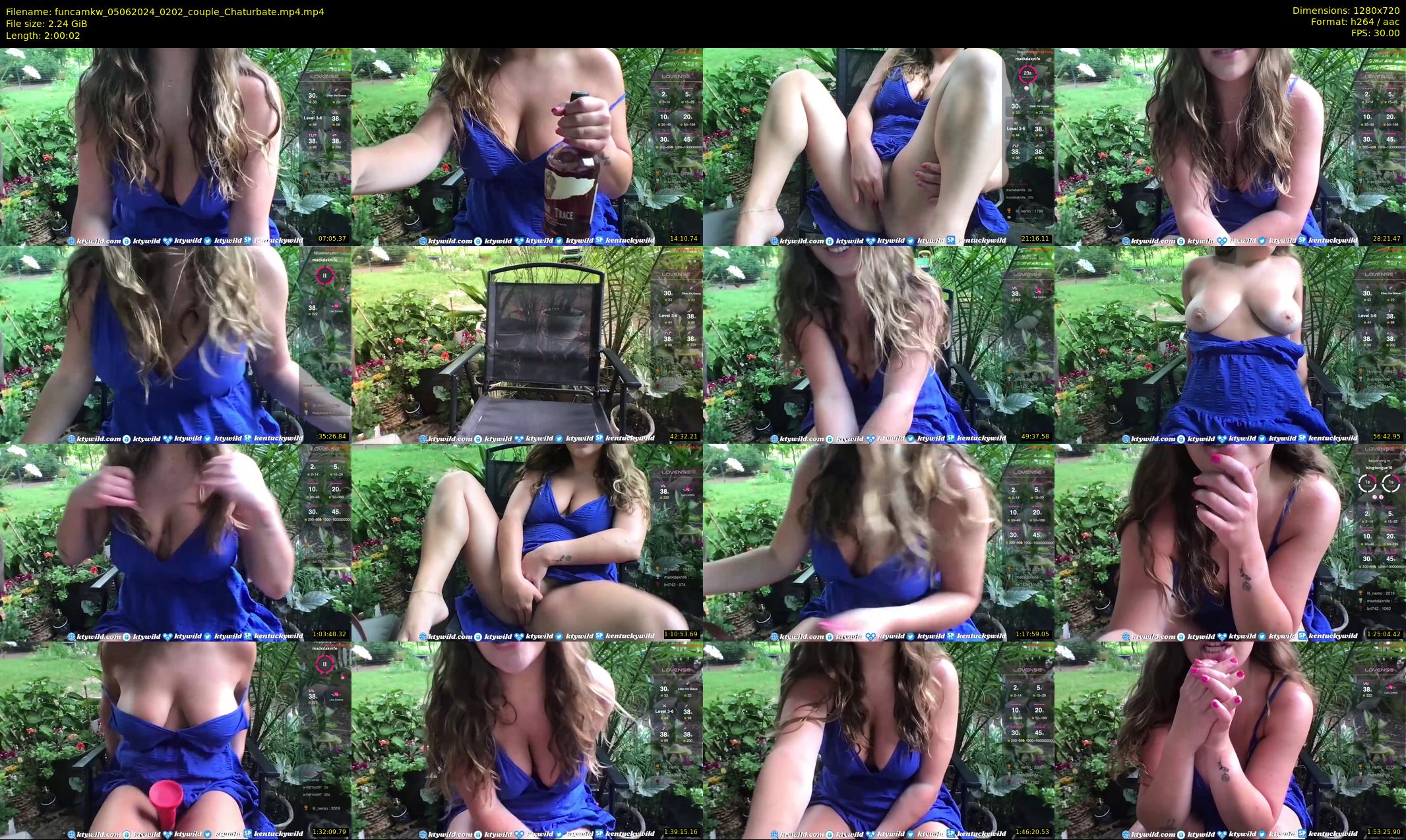 funcamkw — 121 minute Chaturbate female cam show recording, 720p, Jun 5, 2024