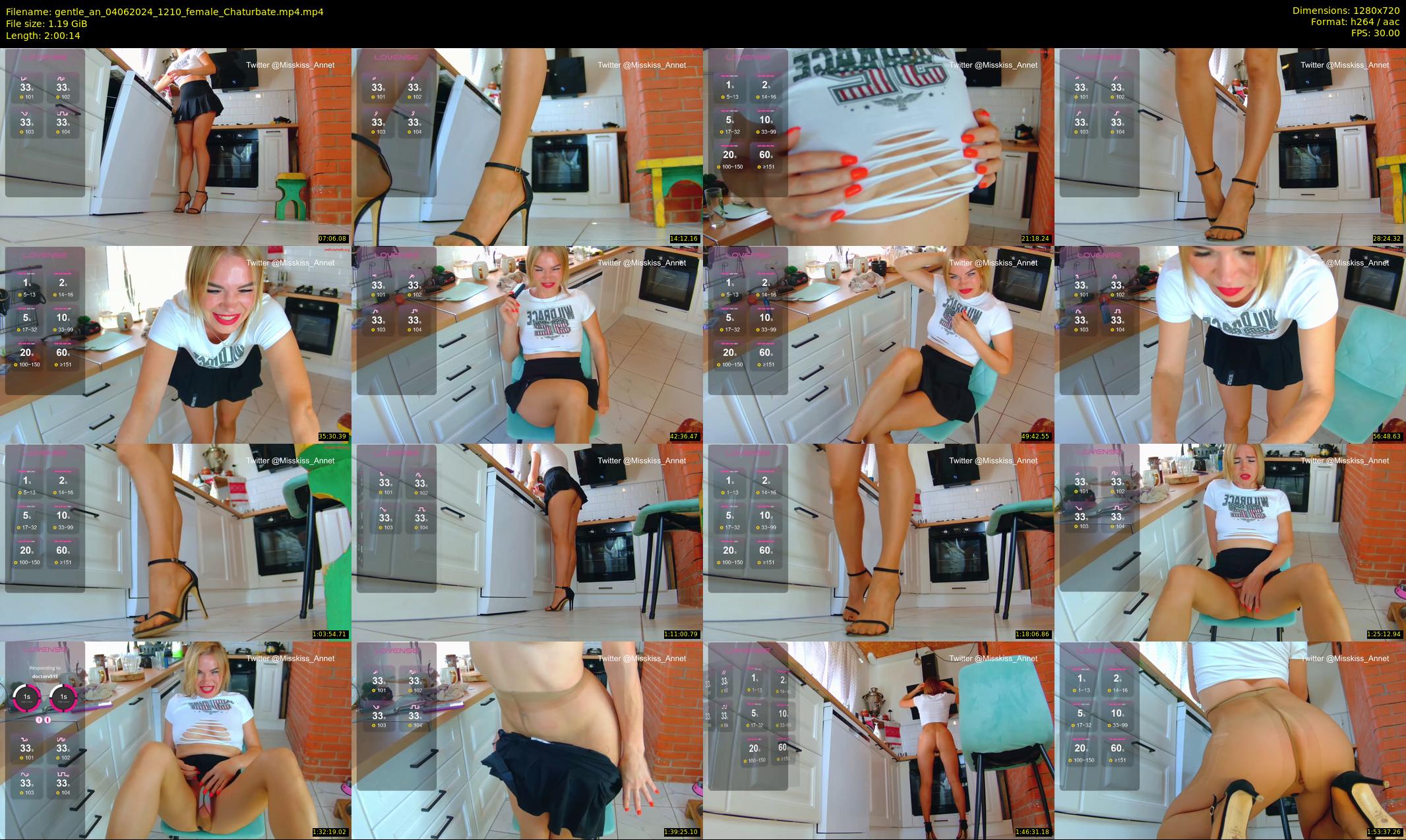 gentle_an — 121 minute Chaturbate female cam show recording, 720p, Jun 4, 2024