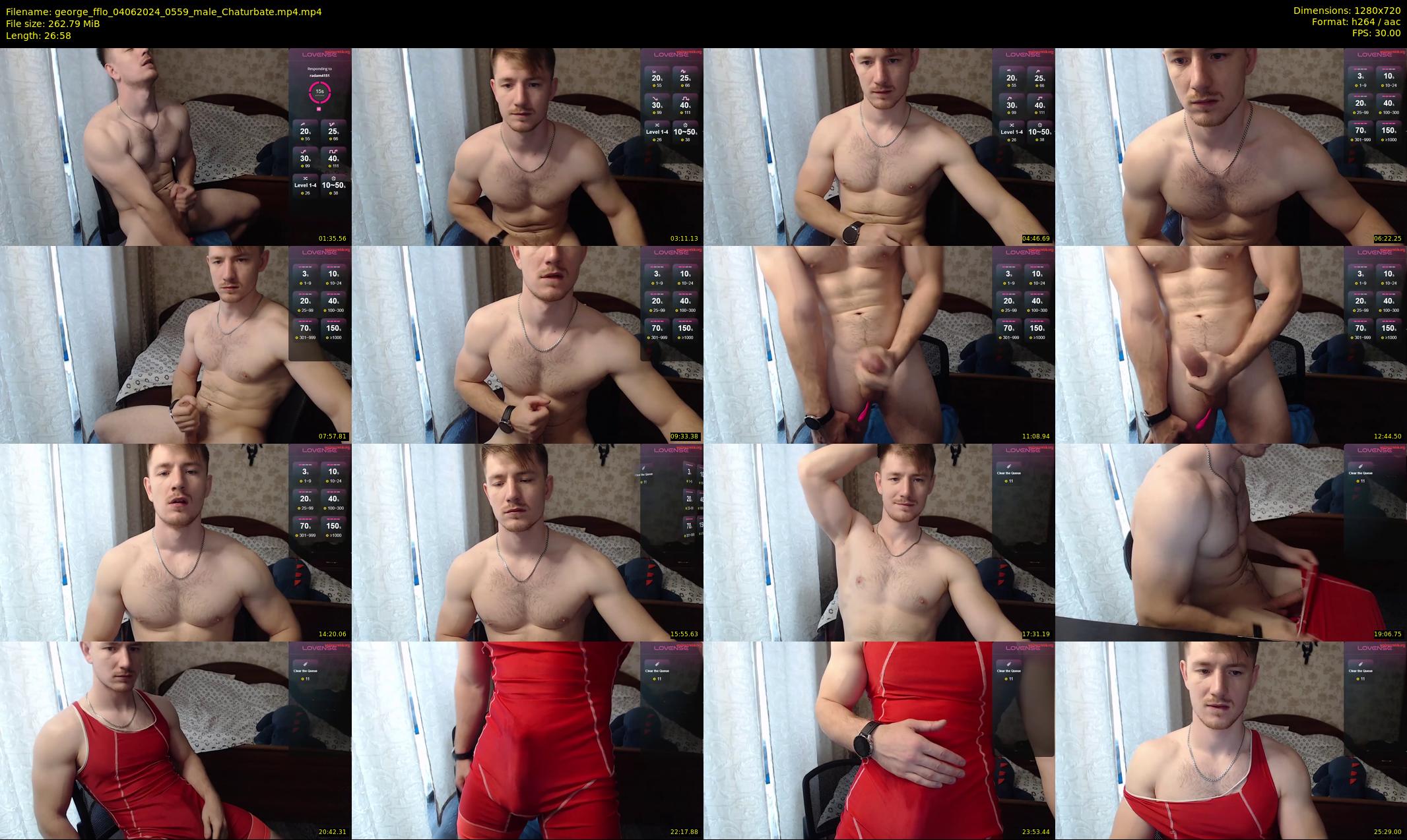 george_fflo — 27 minute Chaturbate male cam show recording, 720p, Jun 4, 2024