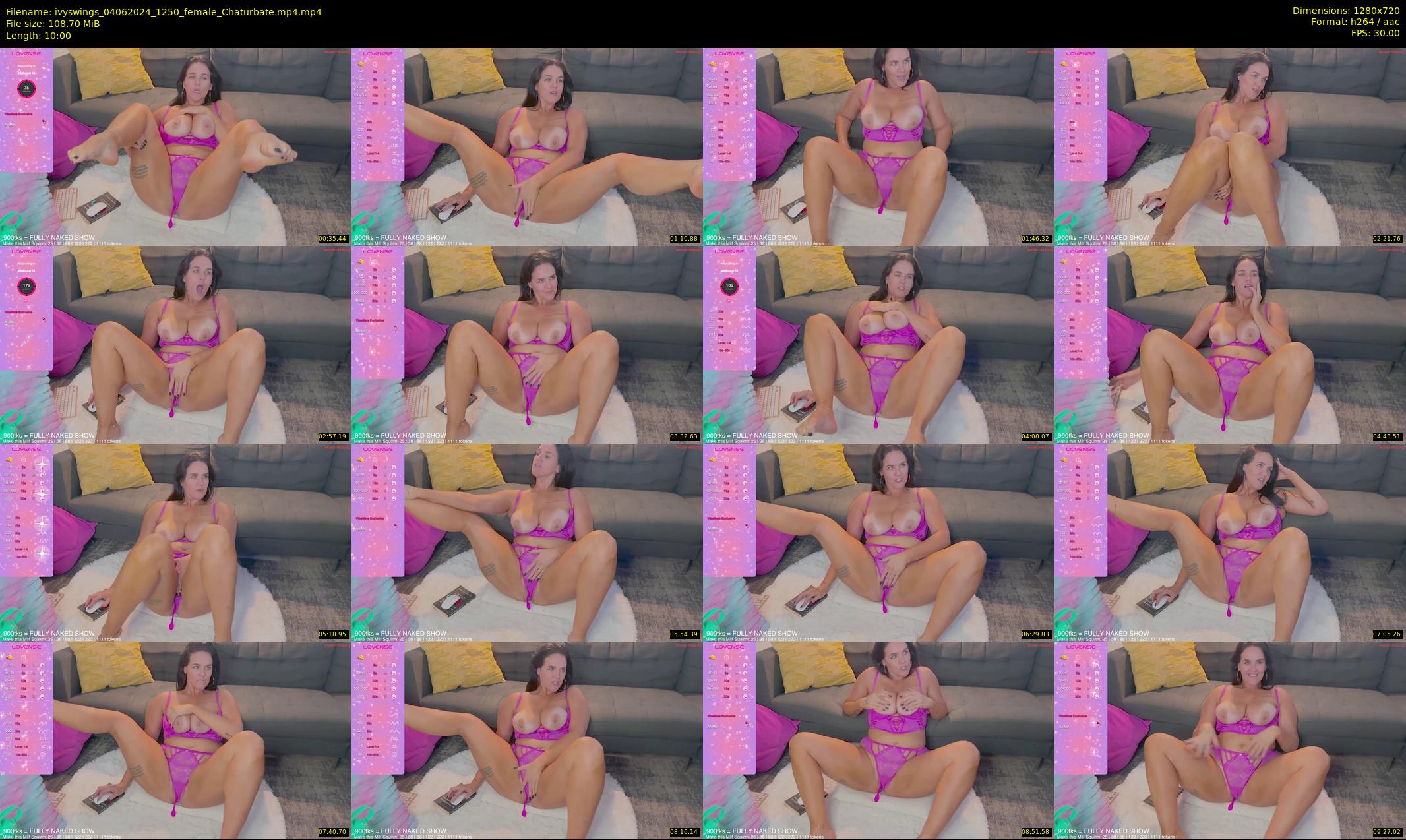 ivyswings — 10 minute Chaturbate female cam show recording, 720p, Jun 4, 2024