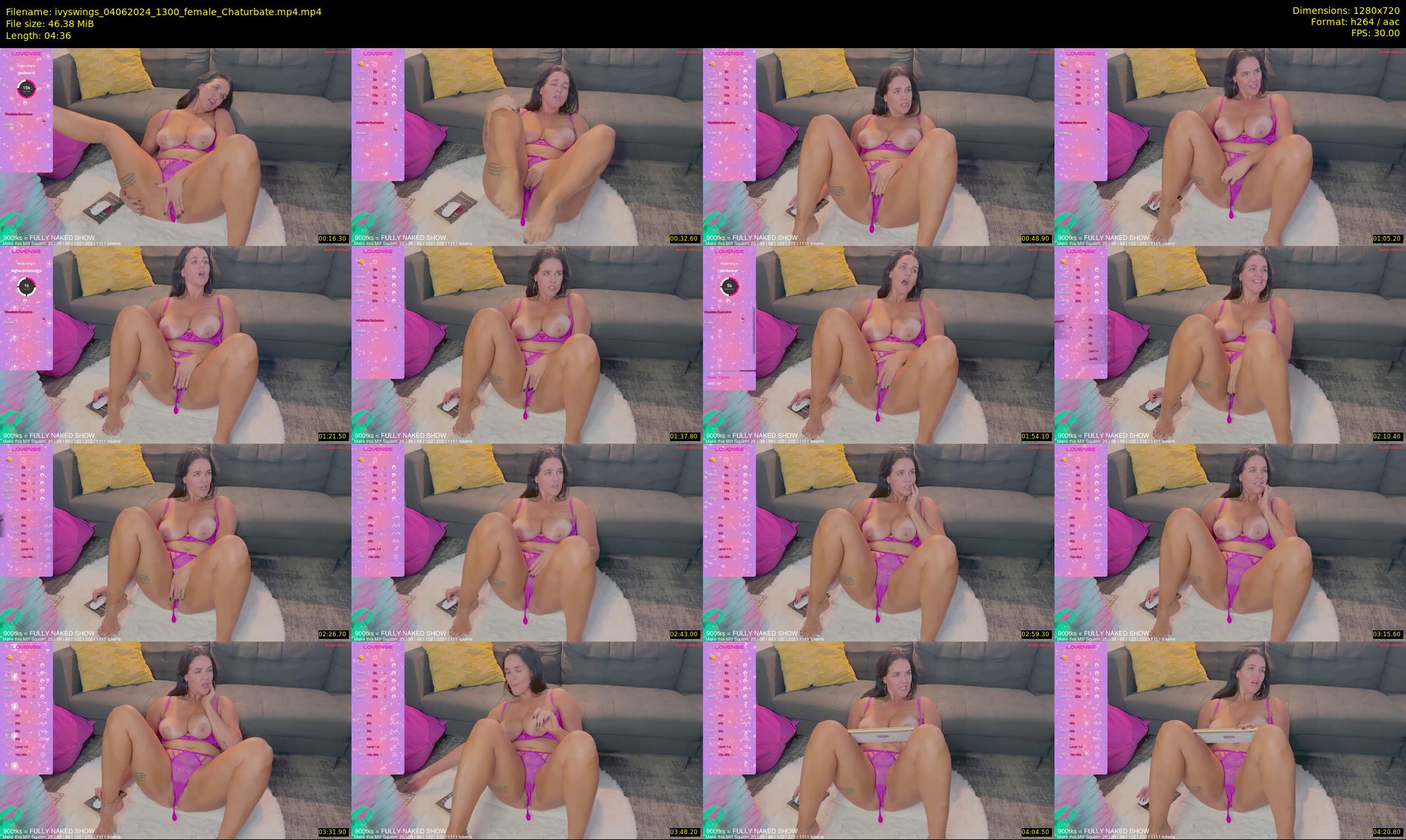 ivyswings — 5 minute Chaturbate female cam show recording, 720p, Jun 4, 2024