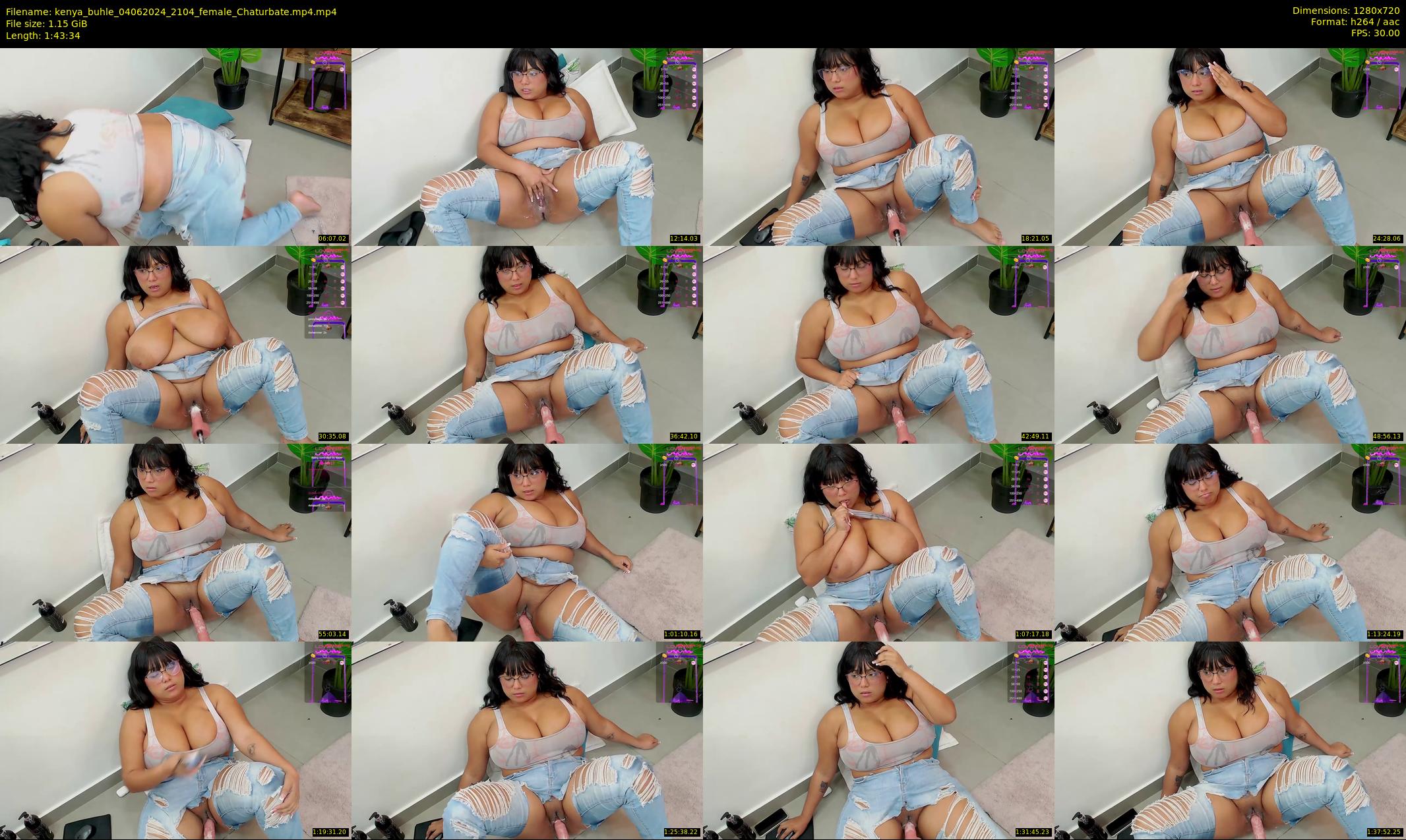 kenya_buhle — 104 minute Chaturbate female cam show recording, 720p, Jun 4, 2024