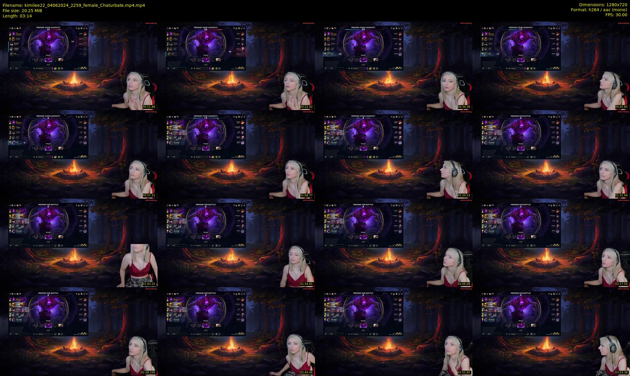 kimilee22 — 4 minute Chaturbate female cam show recording, 720p, Jun 4, 2024