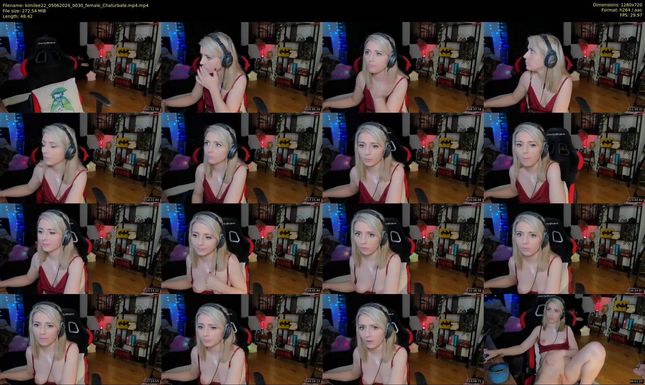 kimilee22 — 49 minute Chaturbate female cam show recording, 720p, Jun 5, 2024