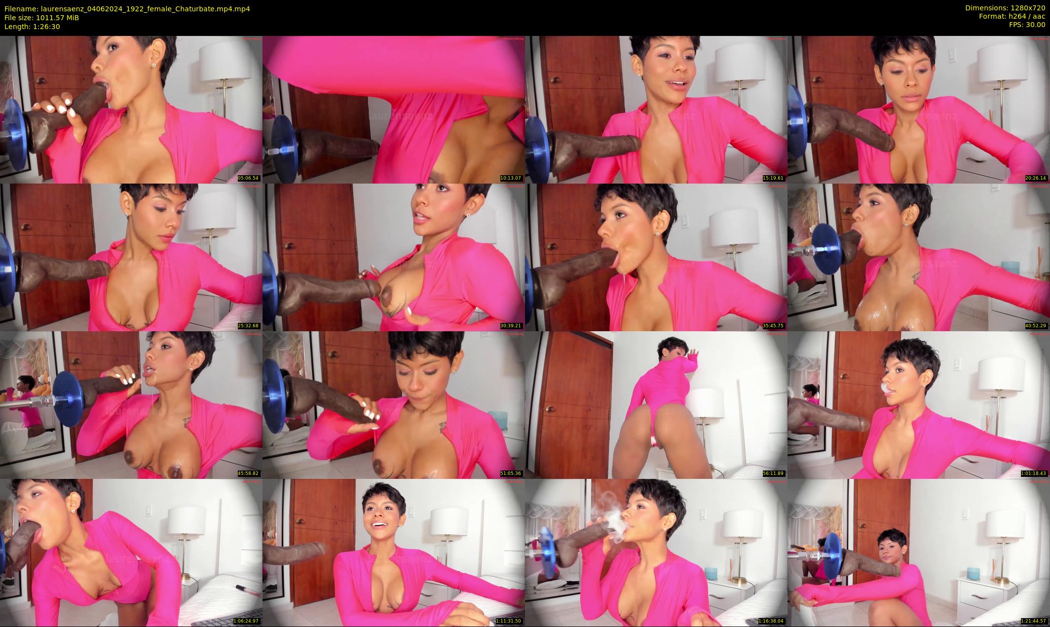 laurensaenz — 87 minute Chaturbate female cam show recording, 720p, Jun 4, 2024