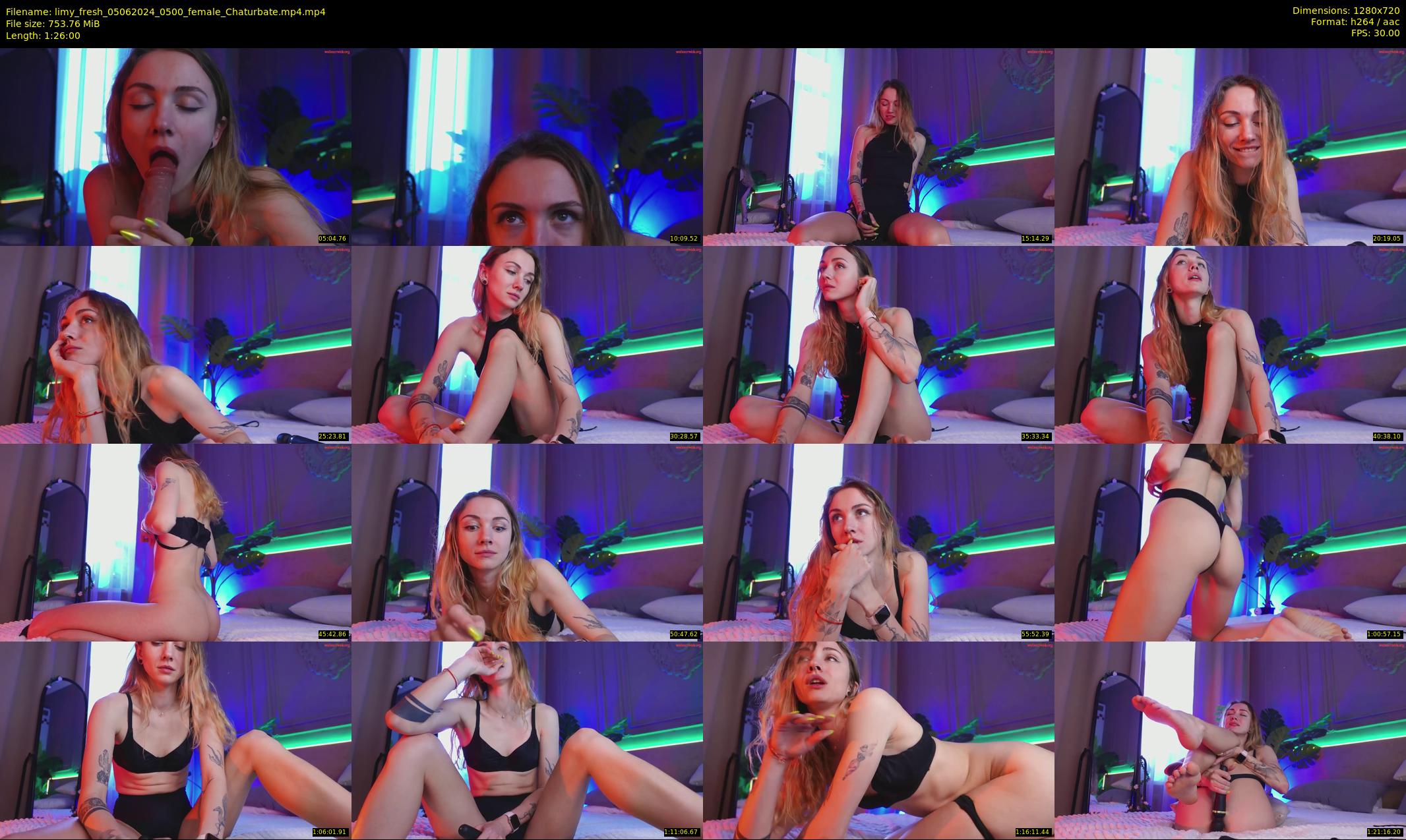 limy_fresh — 86 minute Chaturbate female cam show recording, 720p, Jun 5, 2024