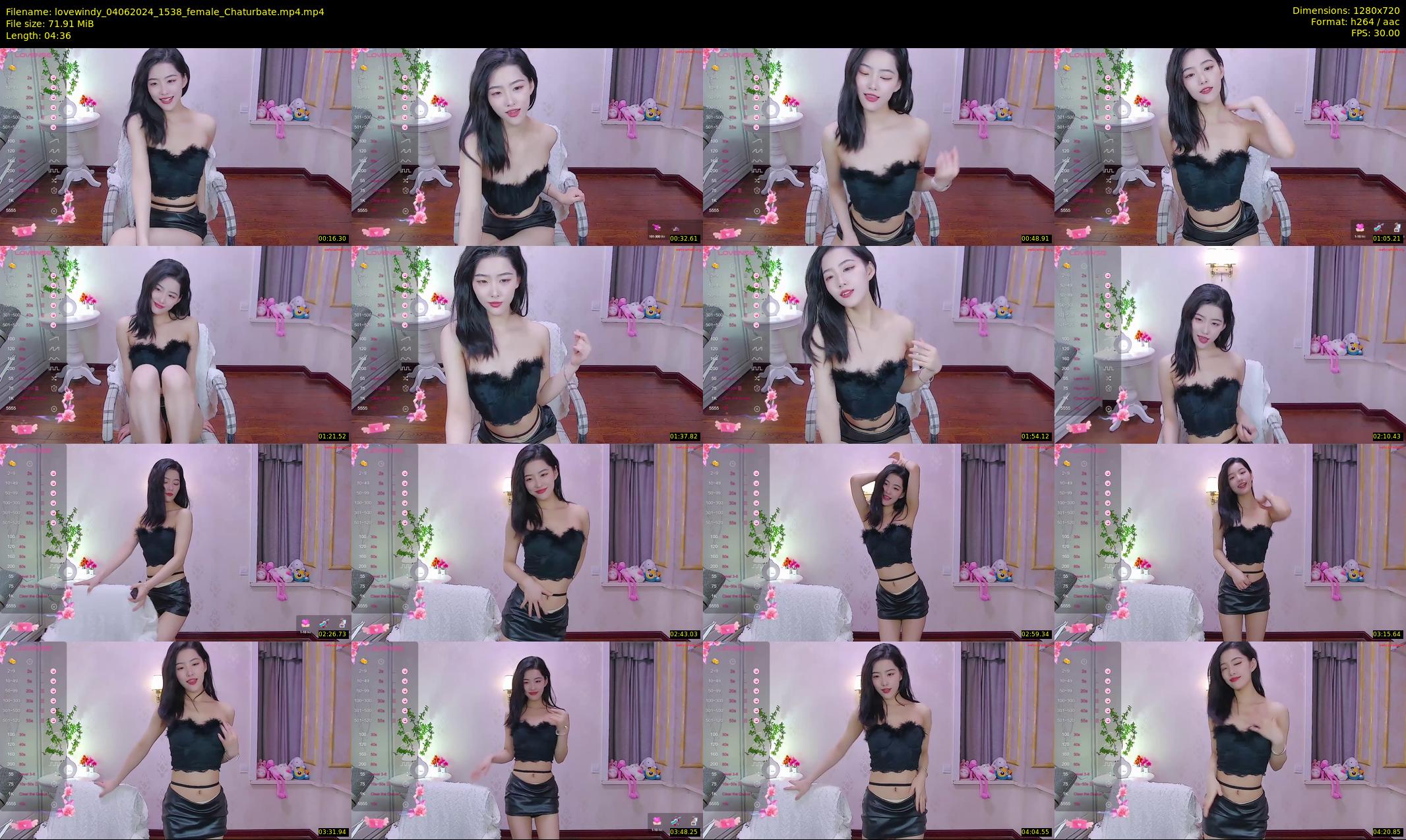 lovewindy — 5 minute Chaturbate female cam show recording, 720p, Jun 4, 2024