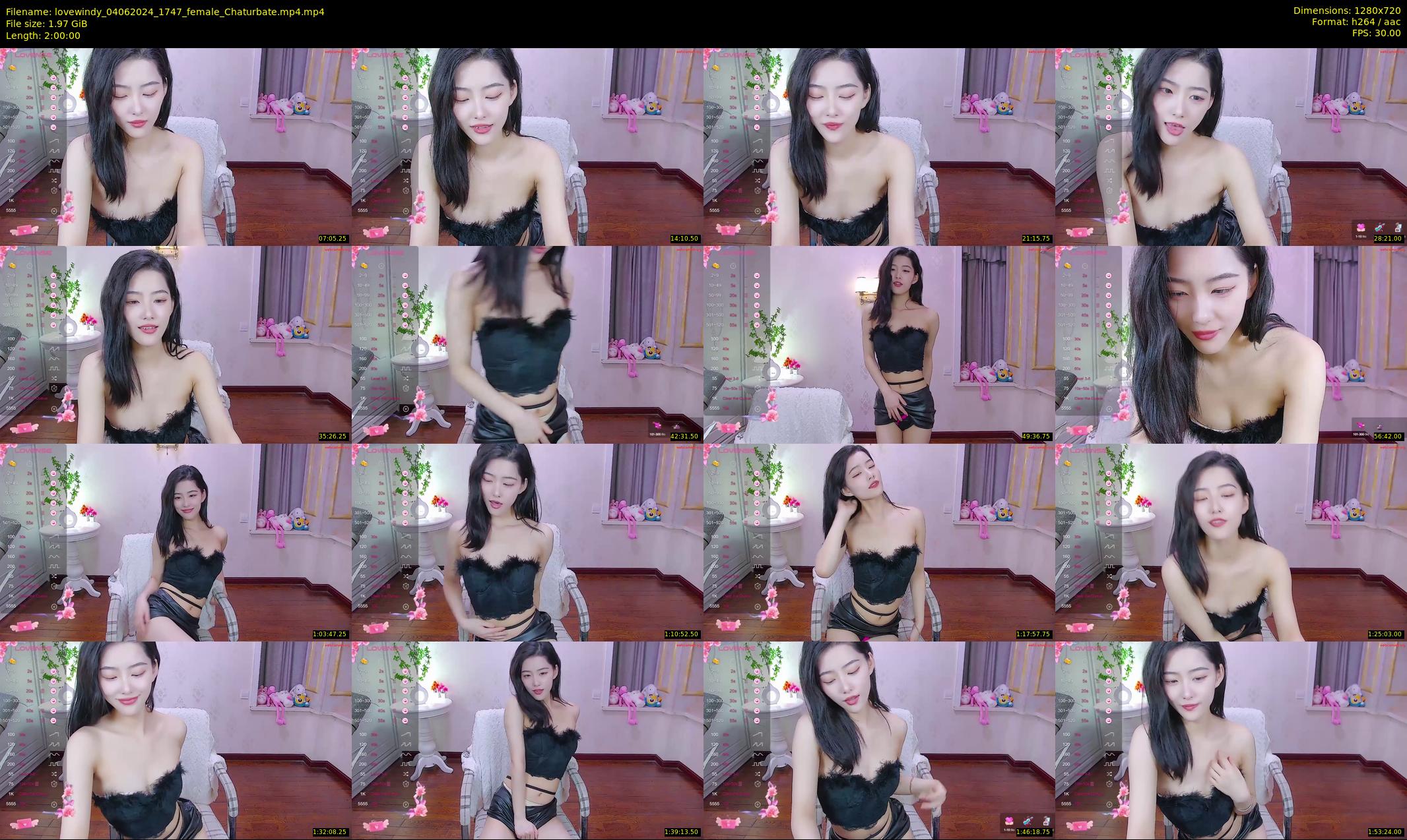 lovewindy — 120 minute Chaturbate female cam show recording, 720p, Jun 4, 2024