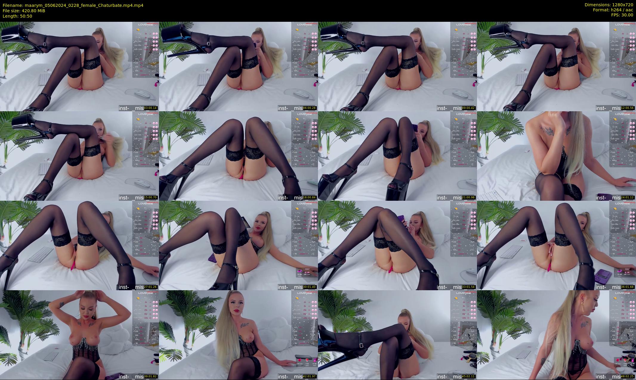 maarym — 51 minute Chaturbate couple cam show recording, 720p, Jun 5, 2024