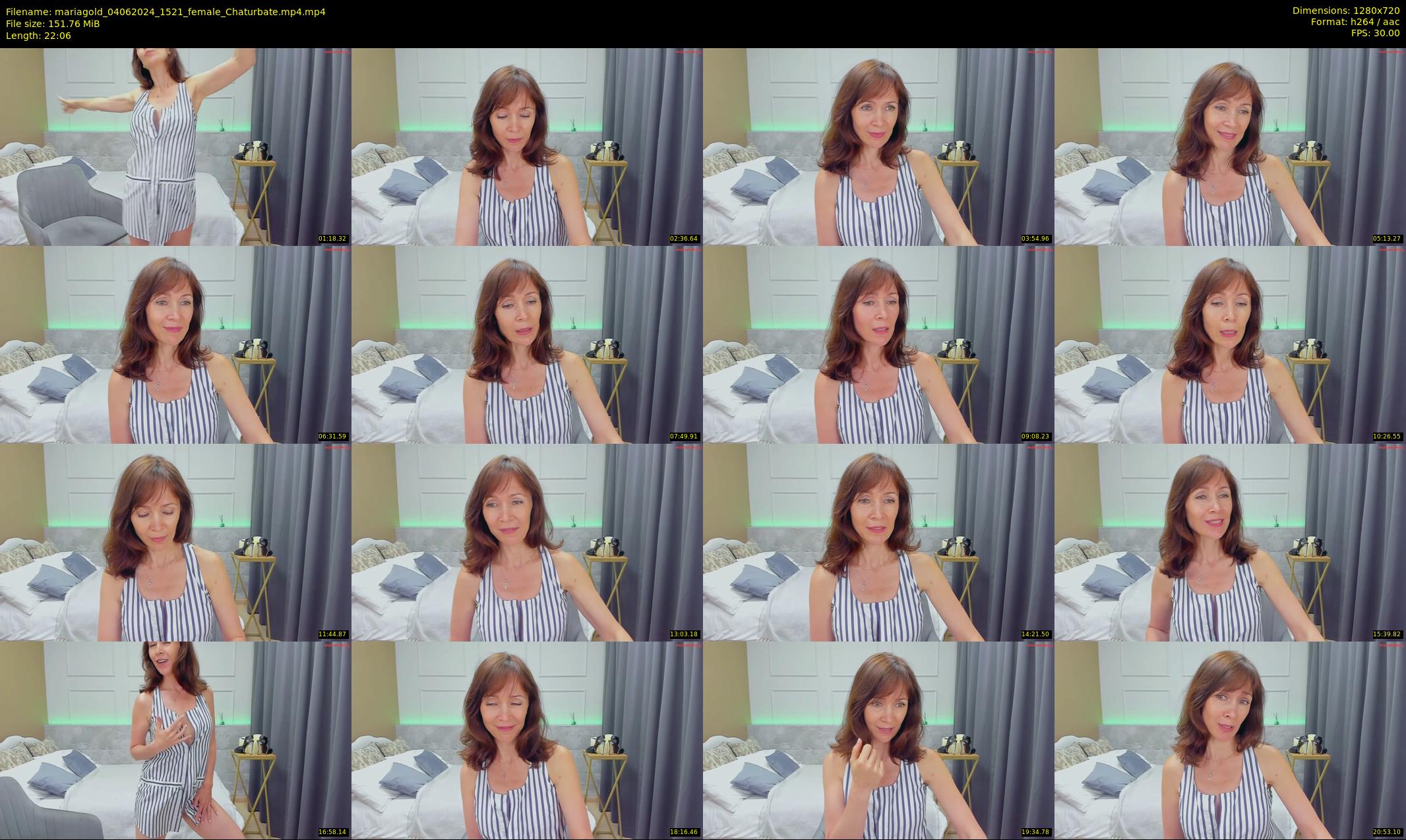 mariagold — 23 minute Chaturbate female cam show recording, 720p, Jun 4, 2024