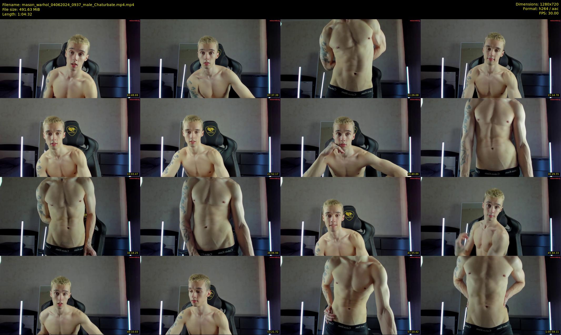 mason_warhol — 65 minute Chaturbate male cam show recording, 720p, Jun 4, 2024