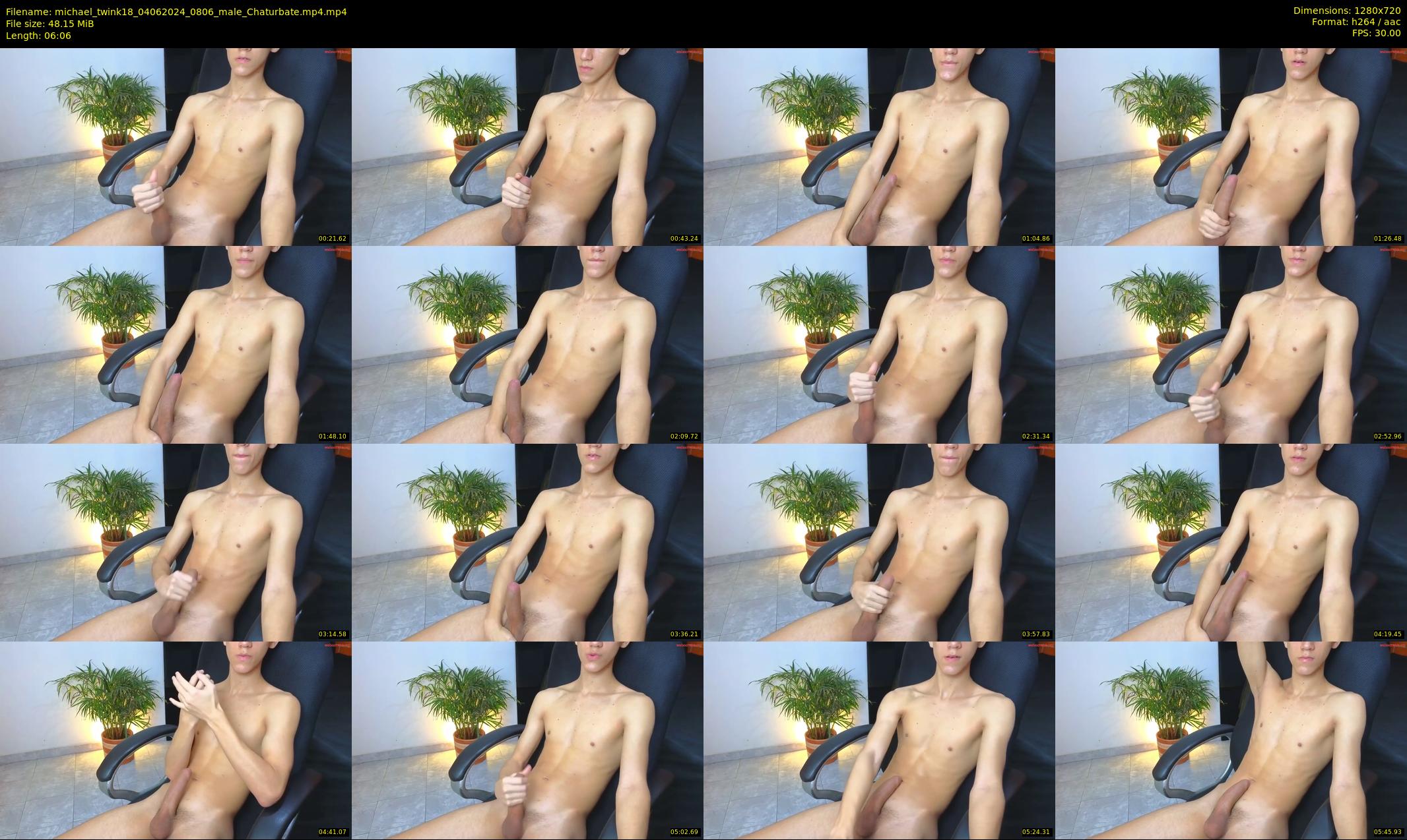 michael_twink18 — 7 minute Chaturbate male cam show recording, 720p, Jun 4, 2024