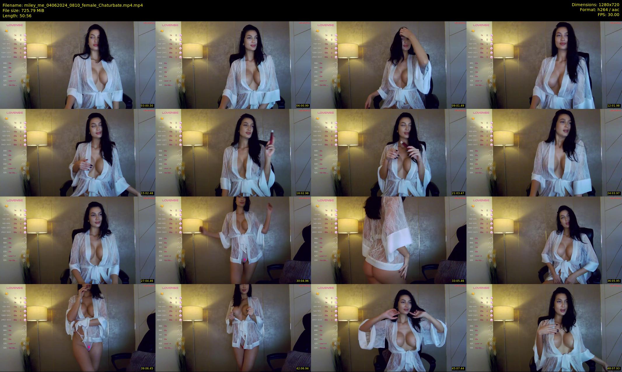 miley_me — 51 minute Chaturbate female cam show recording, 720p, Jun 4, 2024