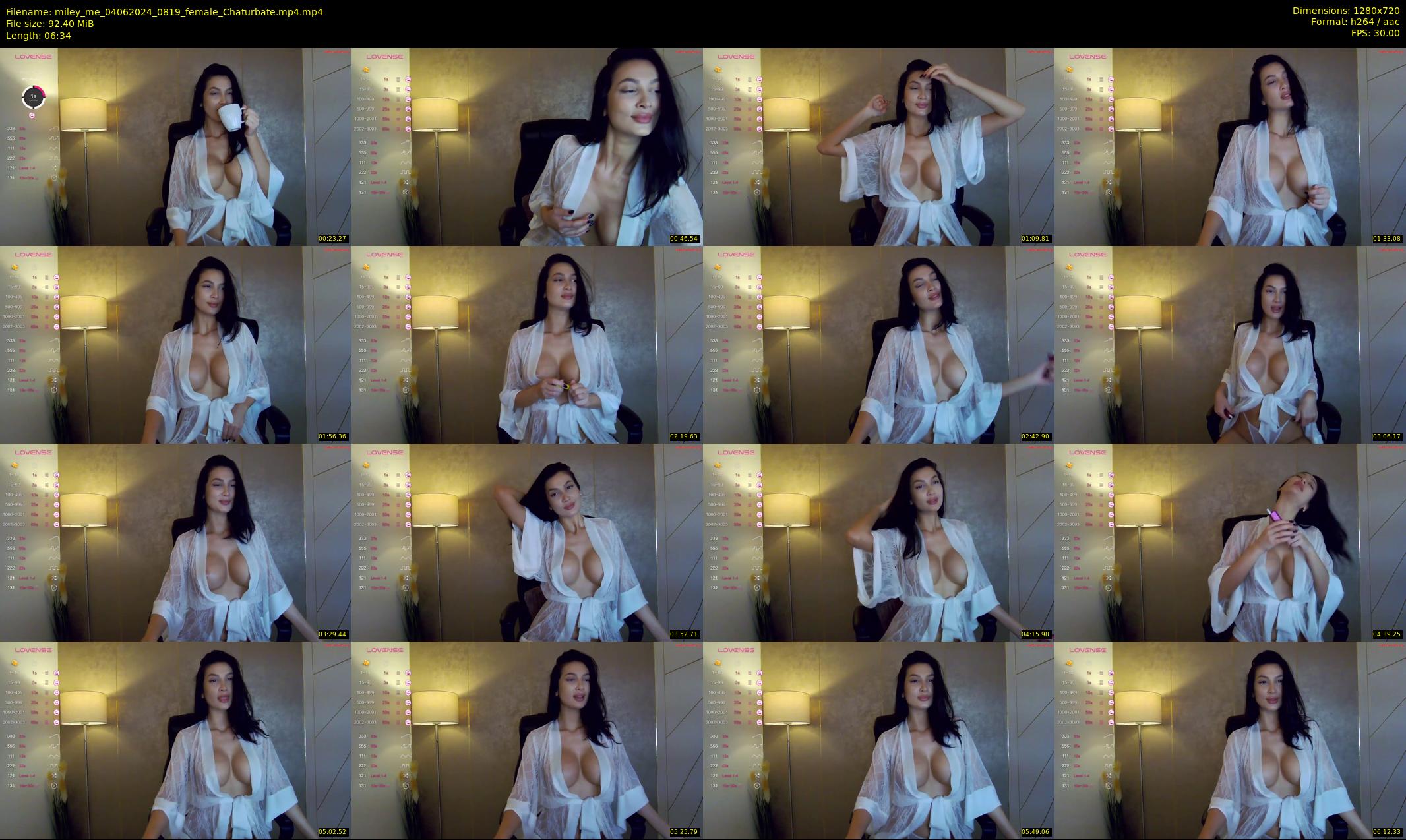 miley_me — 7 minute Chaturbate female cam show recording, 720p, Jun 4, 2024