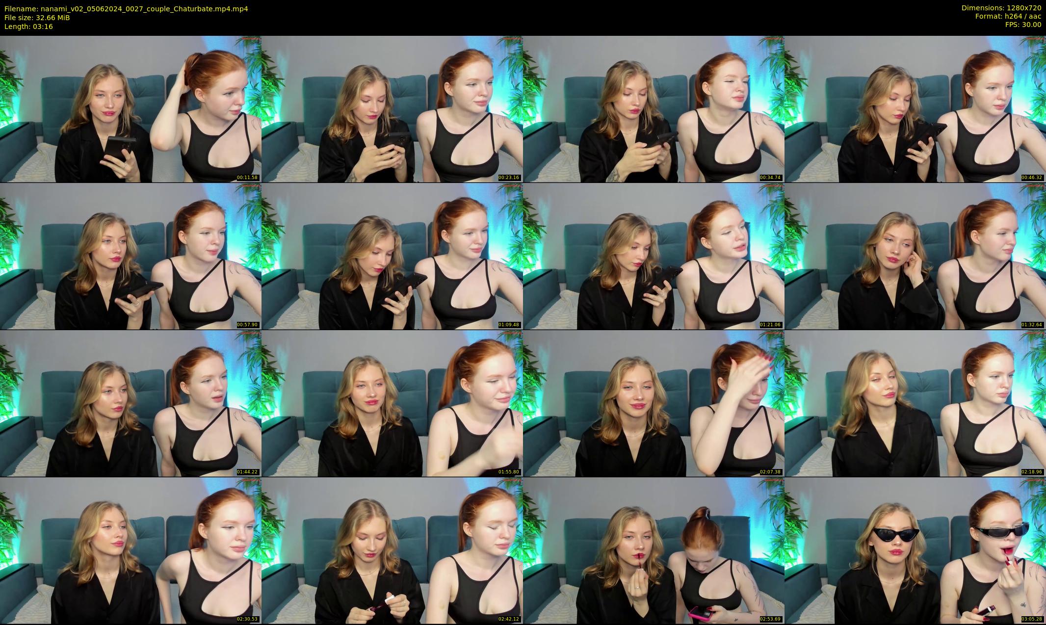 nanami_v02 — 4 minute Chaturbate couple cam show recording, 720p, Jun 5, 2024