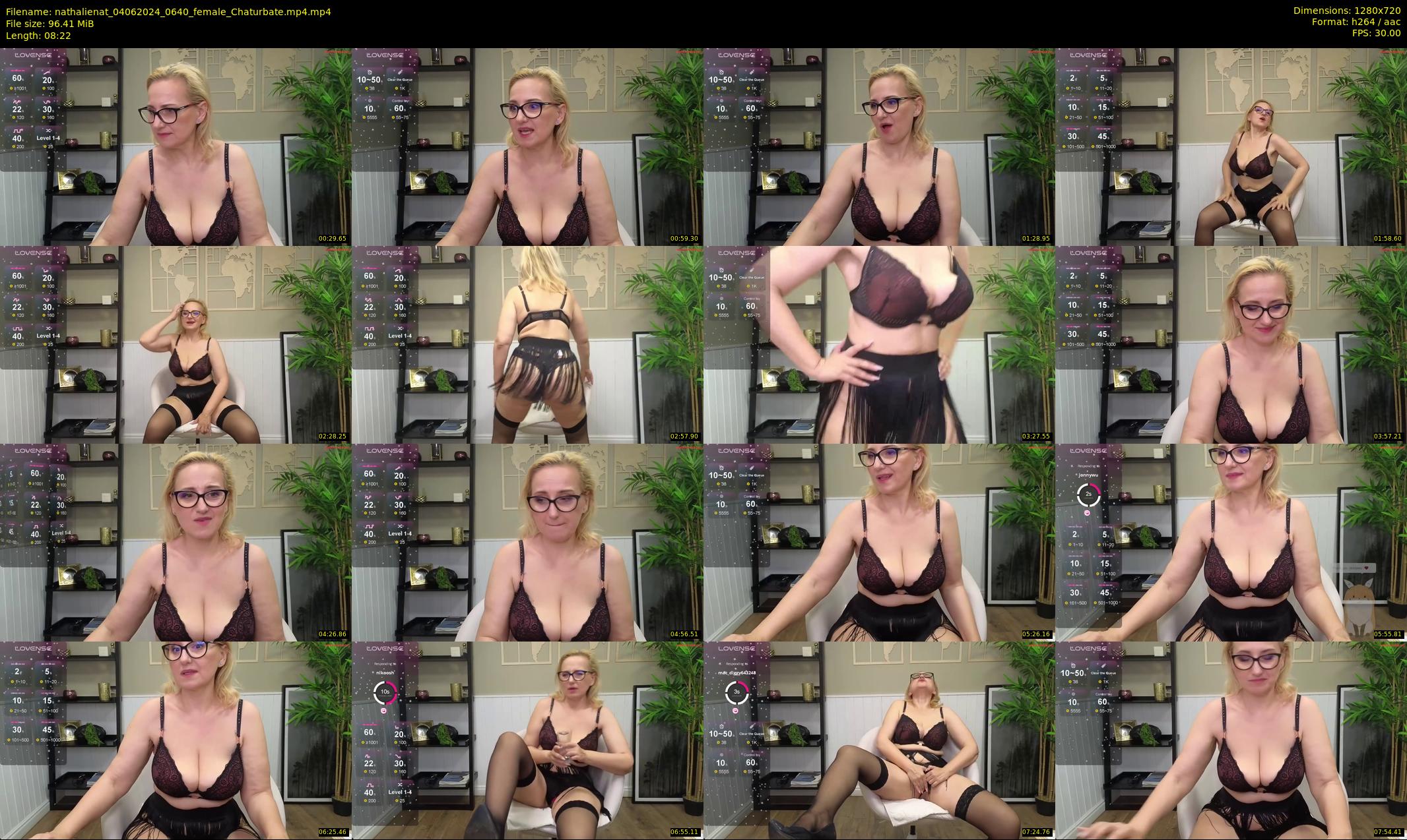 nathalienat — 9 minute Chaturbate female cam show recording, 720p, Jun 4, 2024