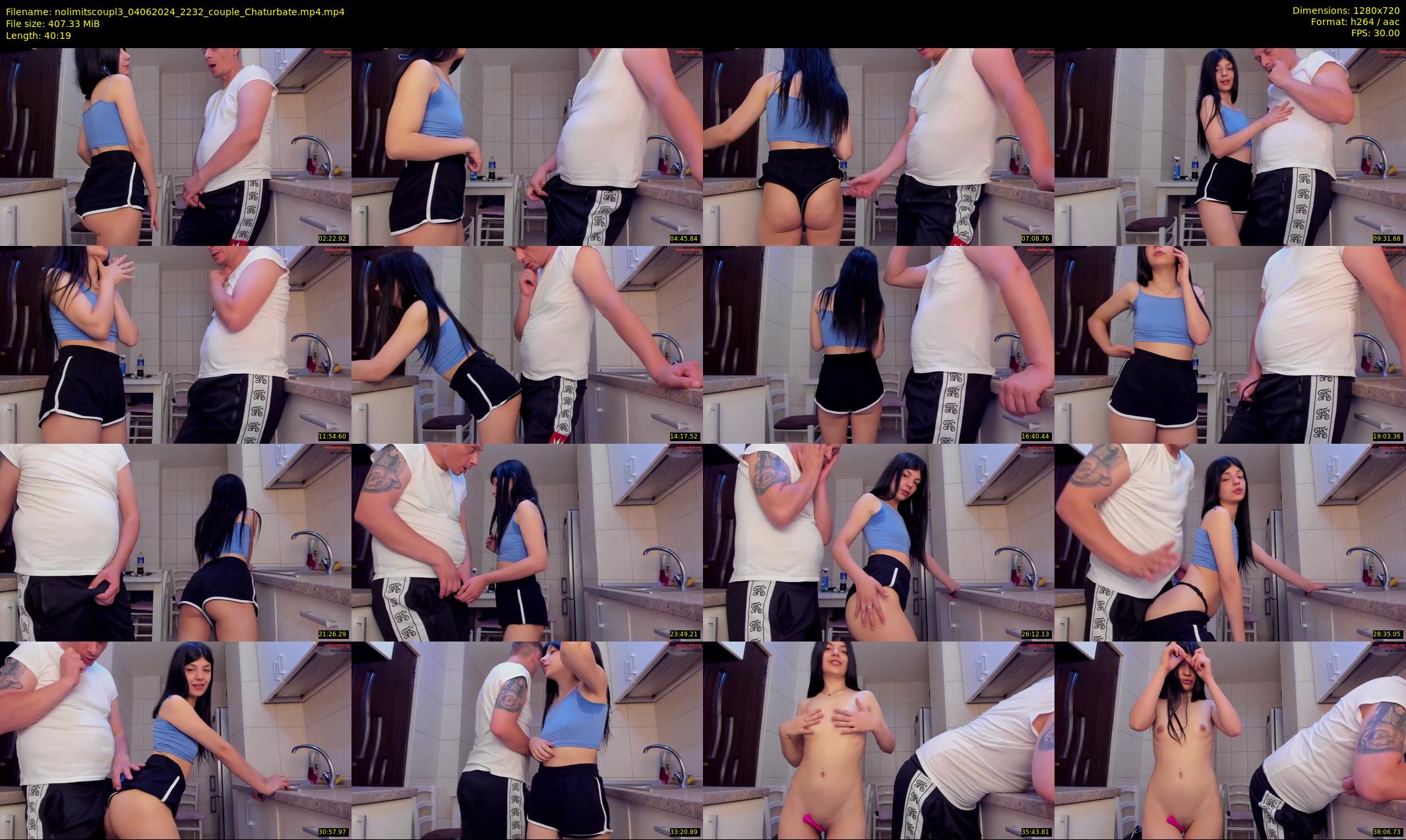 nolimitscoupl3 — 41 minute Chaturbate couple cam show recording, 720p, Jun 4, 2024