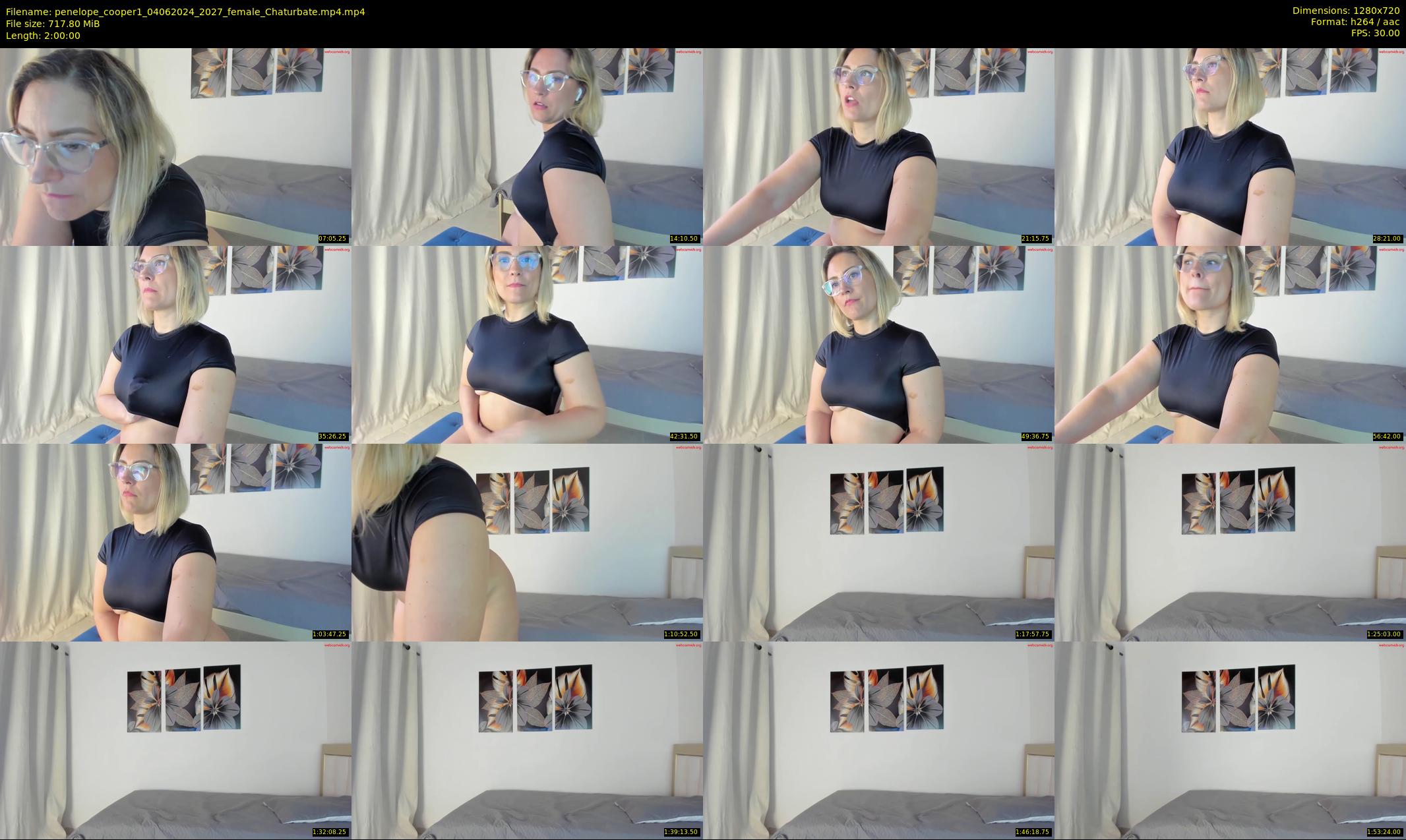 penelope_cooper1 — 120 minute Chaturbate female cam show recording, 720p, Jun 4, 2024