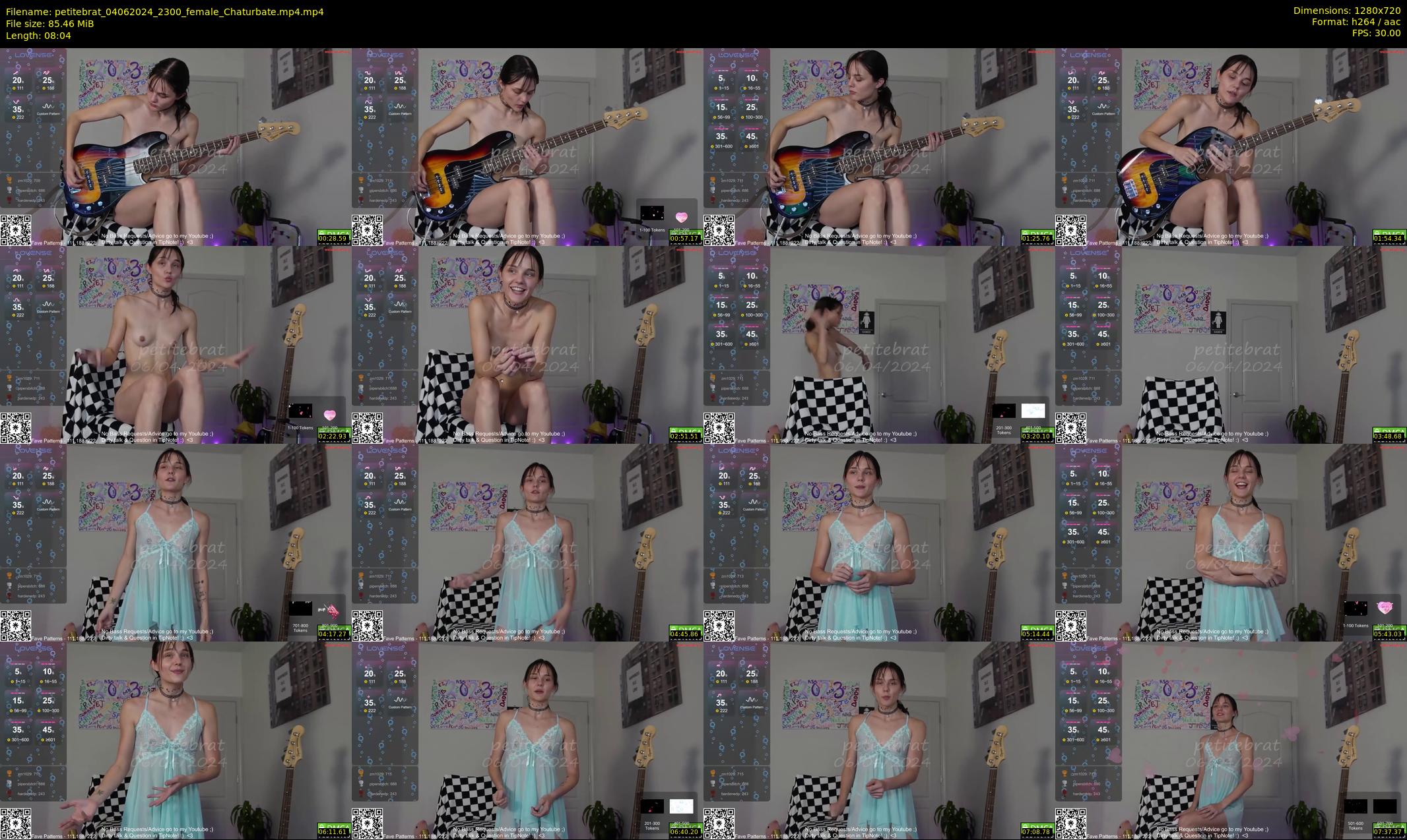petitebrat — 9 minute Chaturbate female cam show recording, 720p, Jun 4, 2024