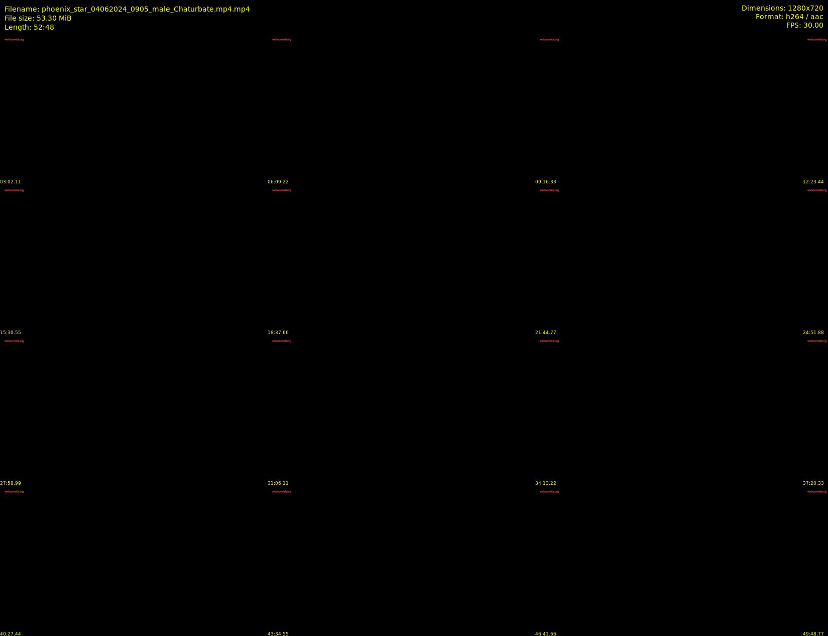 phoenix_star — 53 minute Chaturbate male cam show recording, 720p, Jun 4, 2024