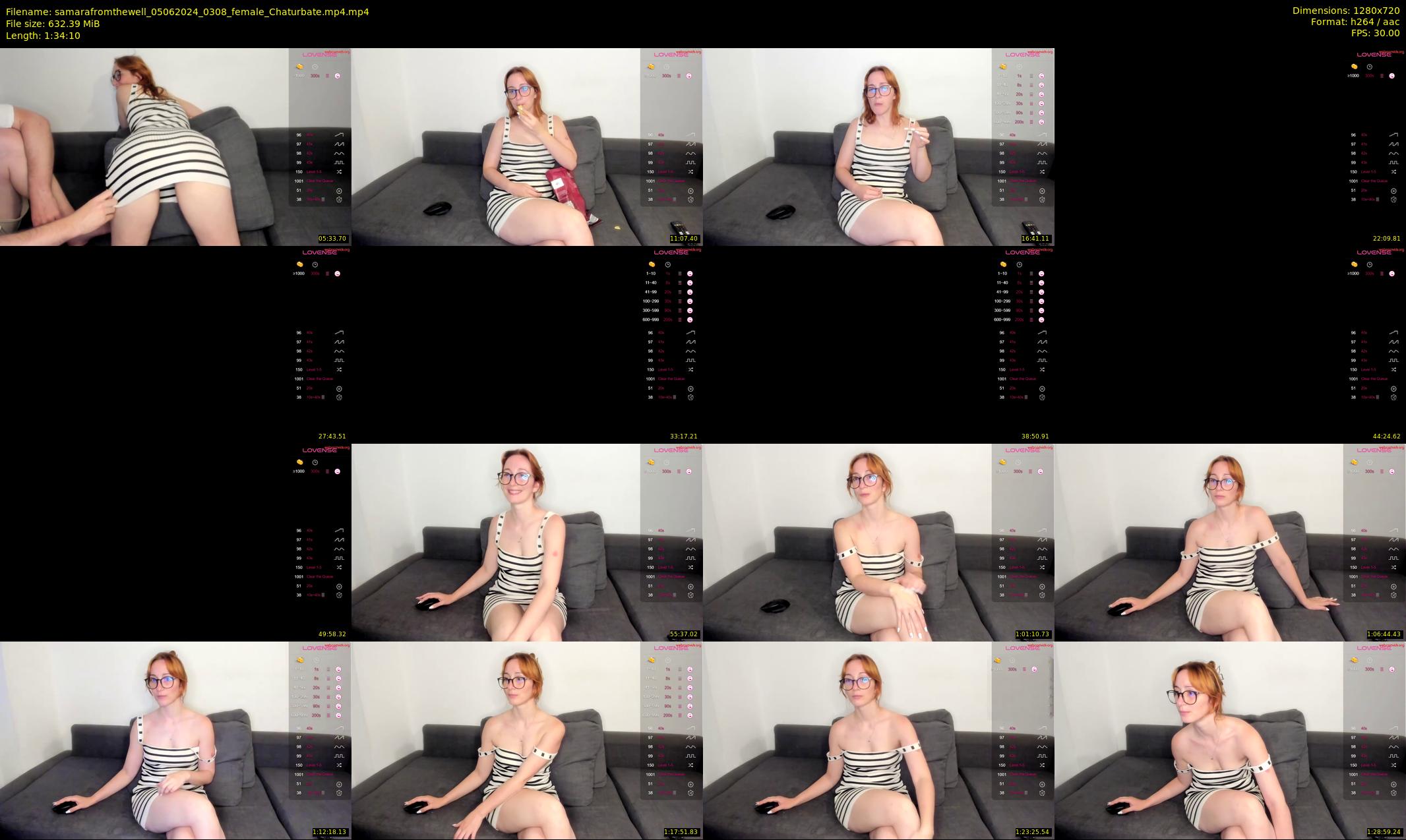 samarafromthewell — 95 minute Chaturbate female cam show recording, 720p, Jun 5, 2024