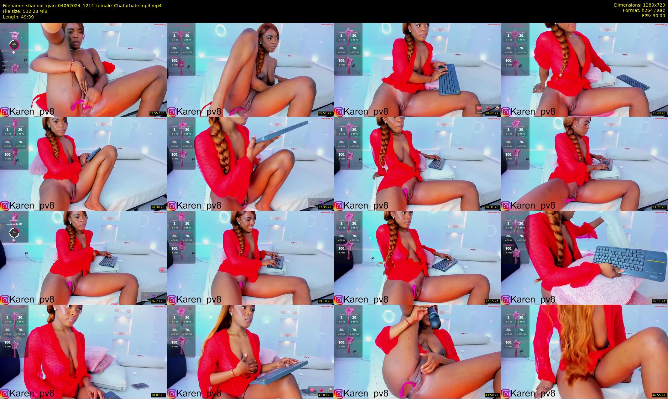 shannol_ryan — 50 minute Chaturbate female cam show recording, 720p, Jun 4, 2024