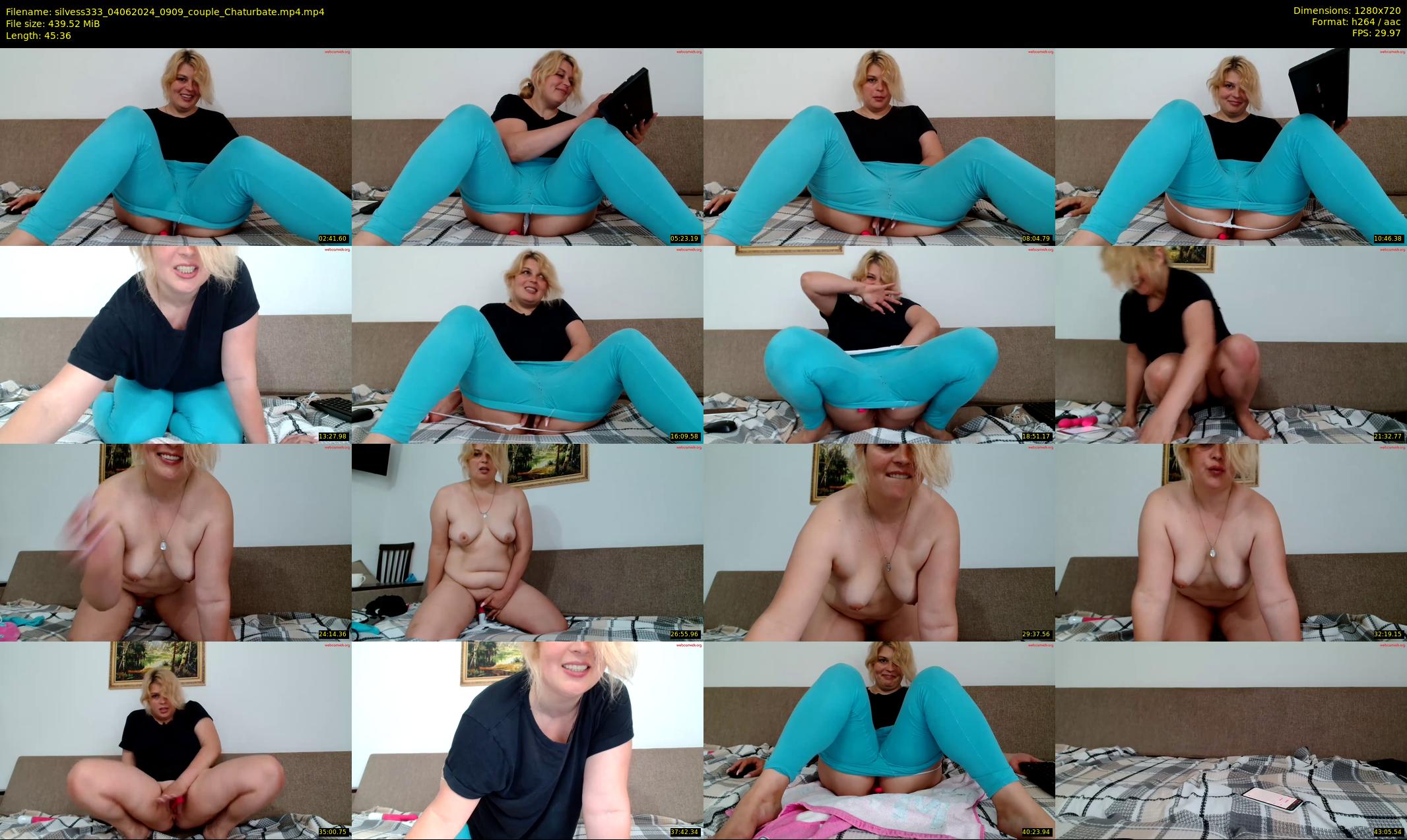silvess333 — 46 minute Chaturbate female cam show recording, 720p, Jun 4, 2024