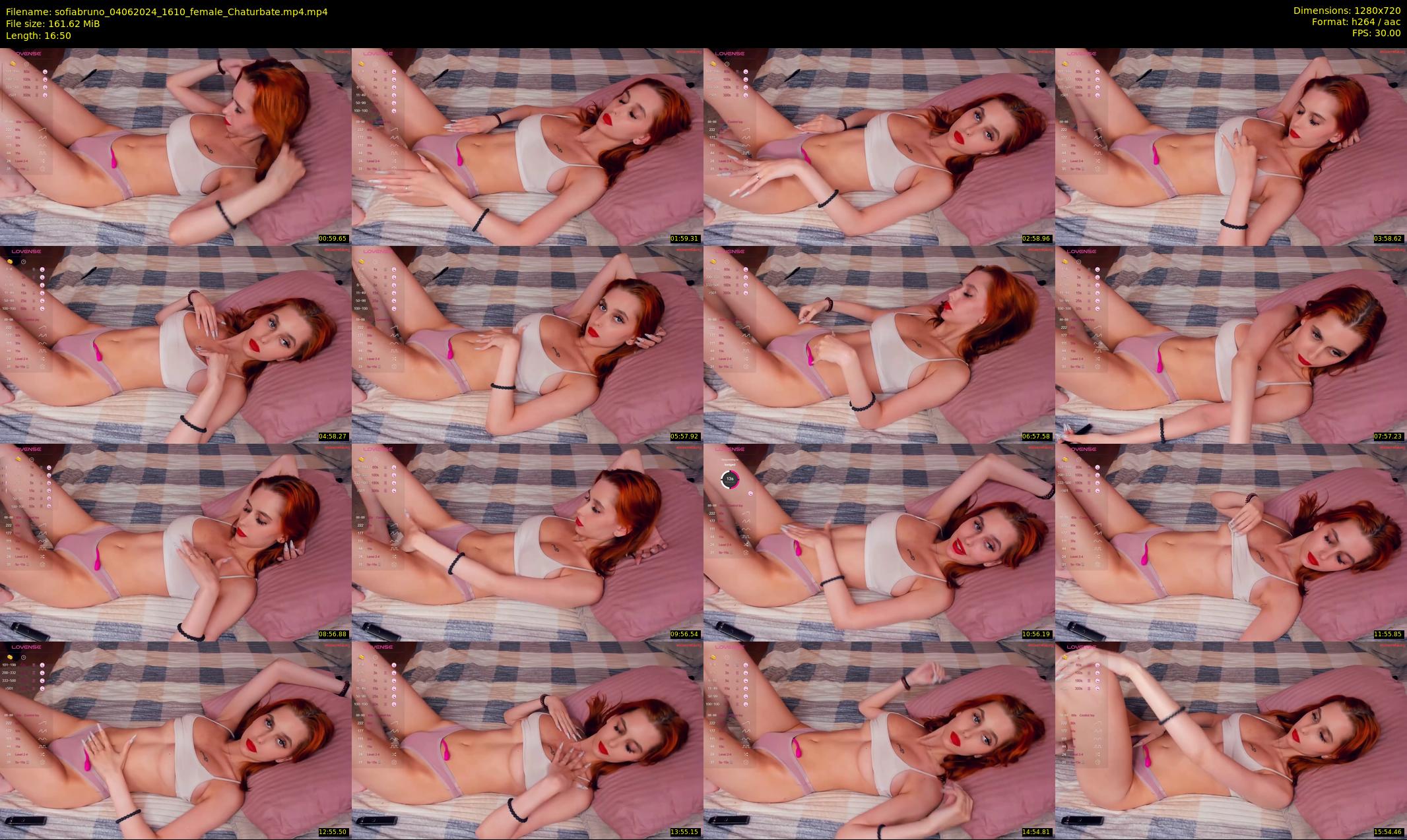 sofiabruno — 17 minute Chaturbate female cam show recording, 720p, Jun 4, 2024