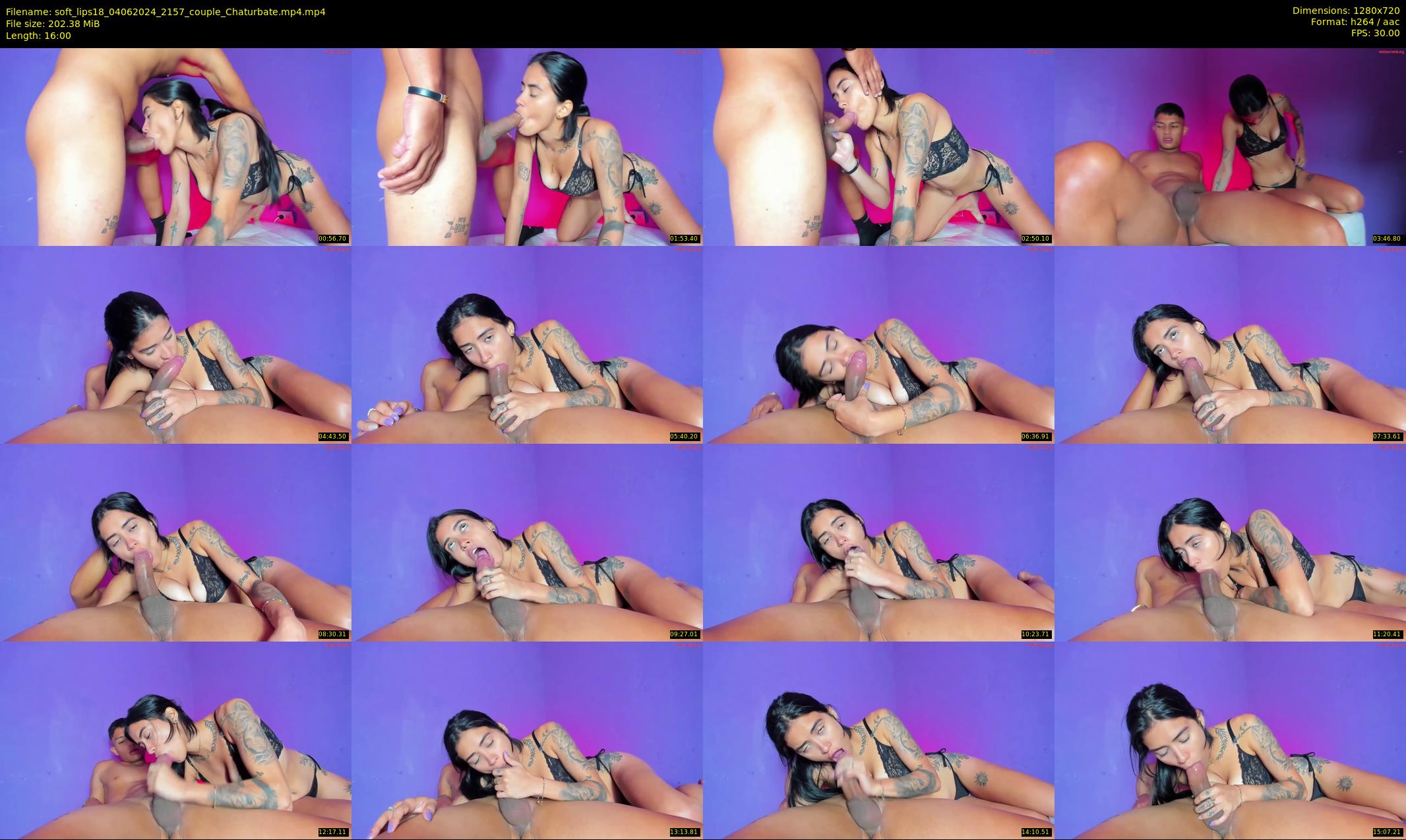 soft_lips18 — 16 minute Chaturbate couple cam show recording, 720p, Jun 4, 2024